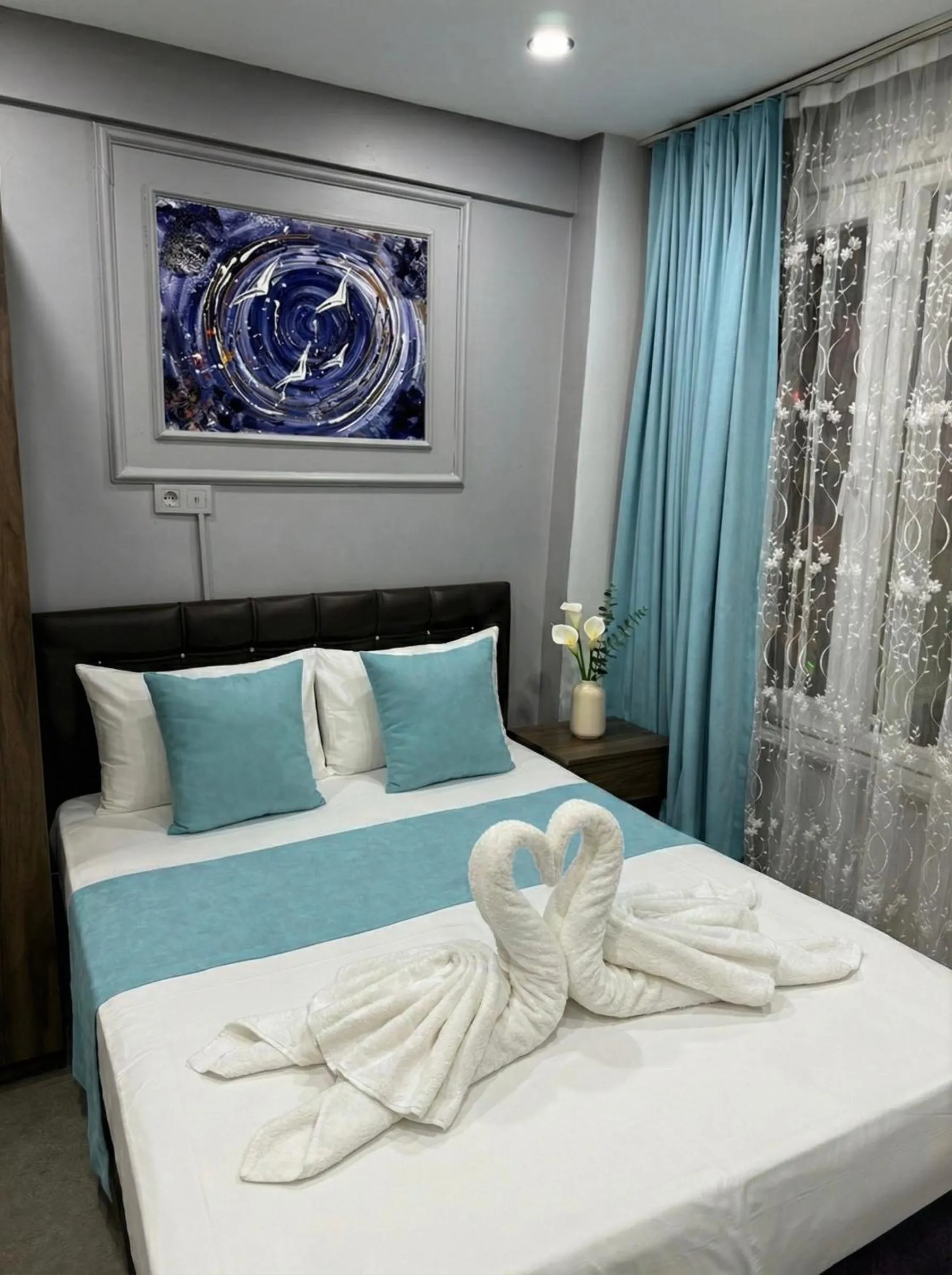 Bed in İstanbul Terrace Hotel