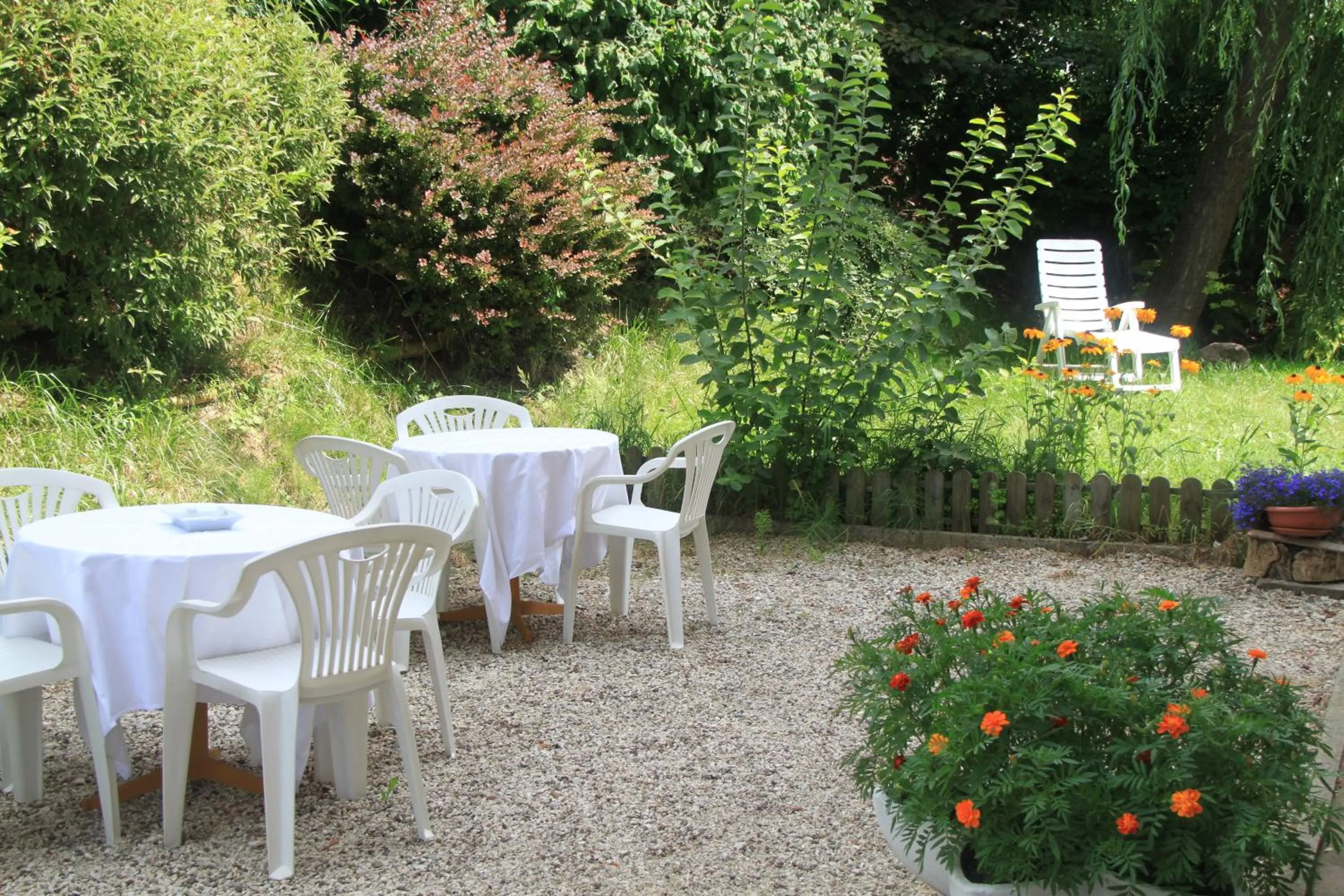 Patio in Garnì Goccia d'Oro