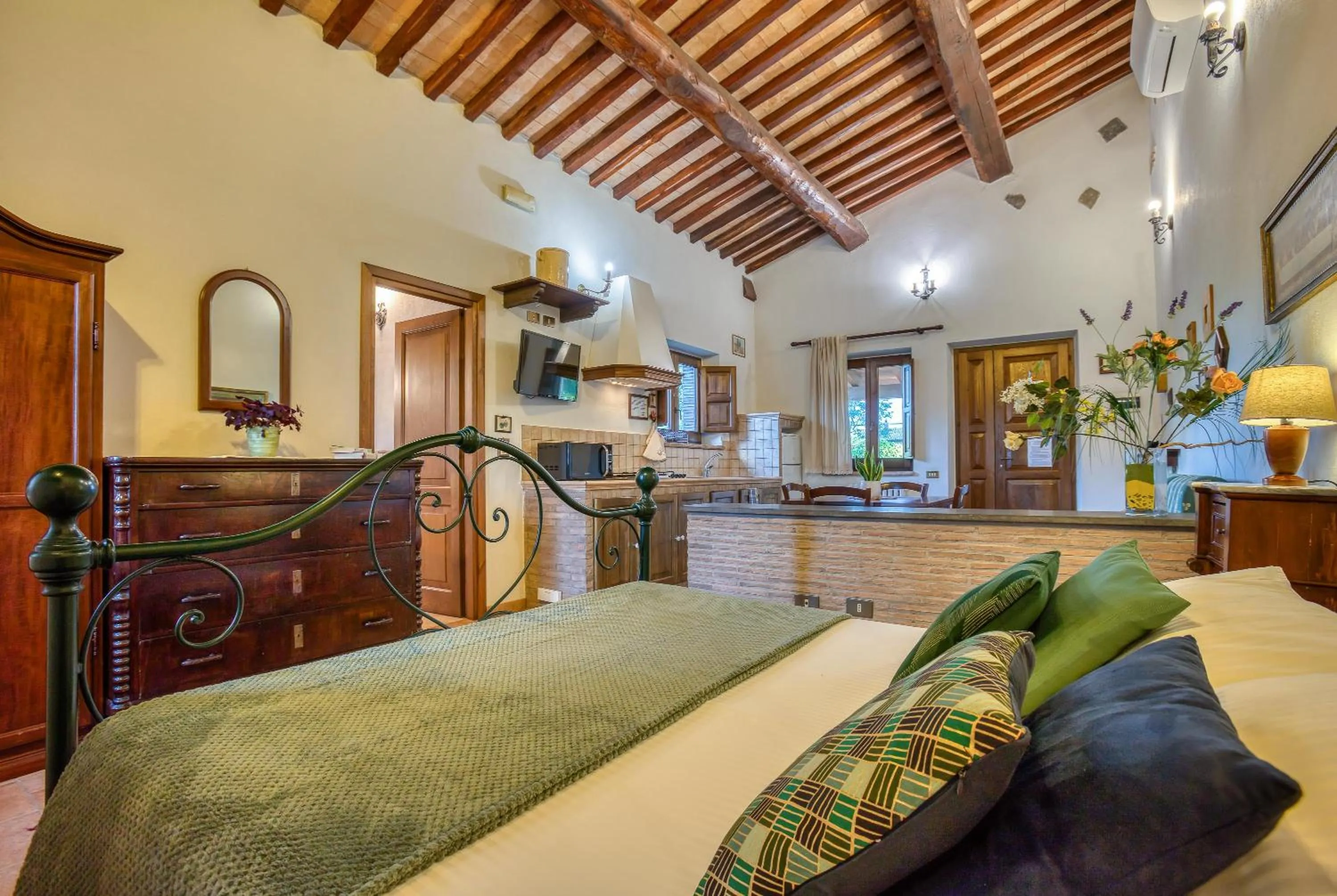 Bedroom, Bed in Agriturismo Buonasera