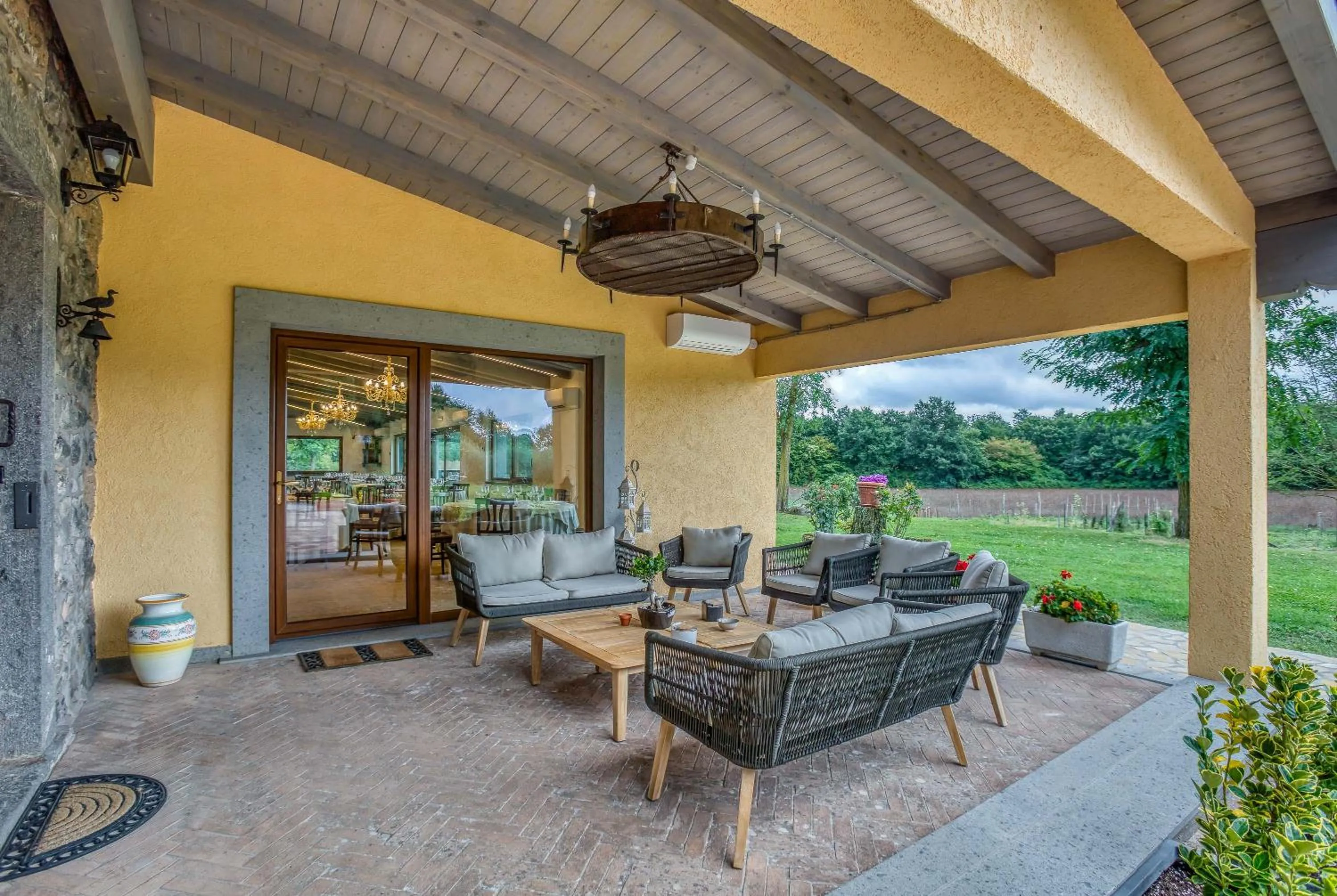 Garden view in Agriturismo Buonasera