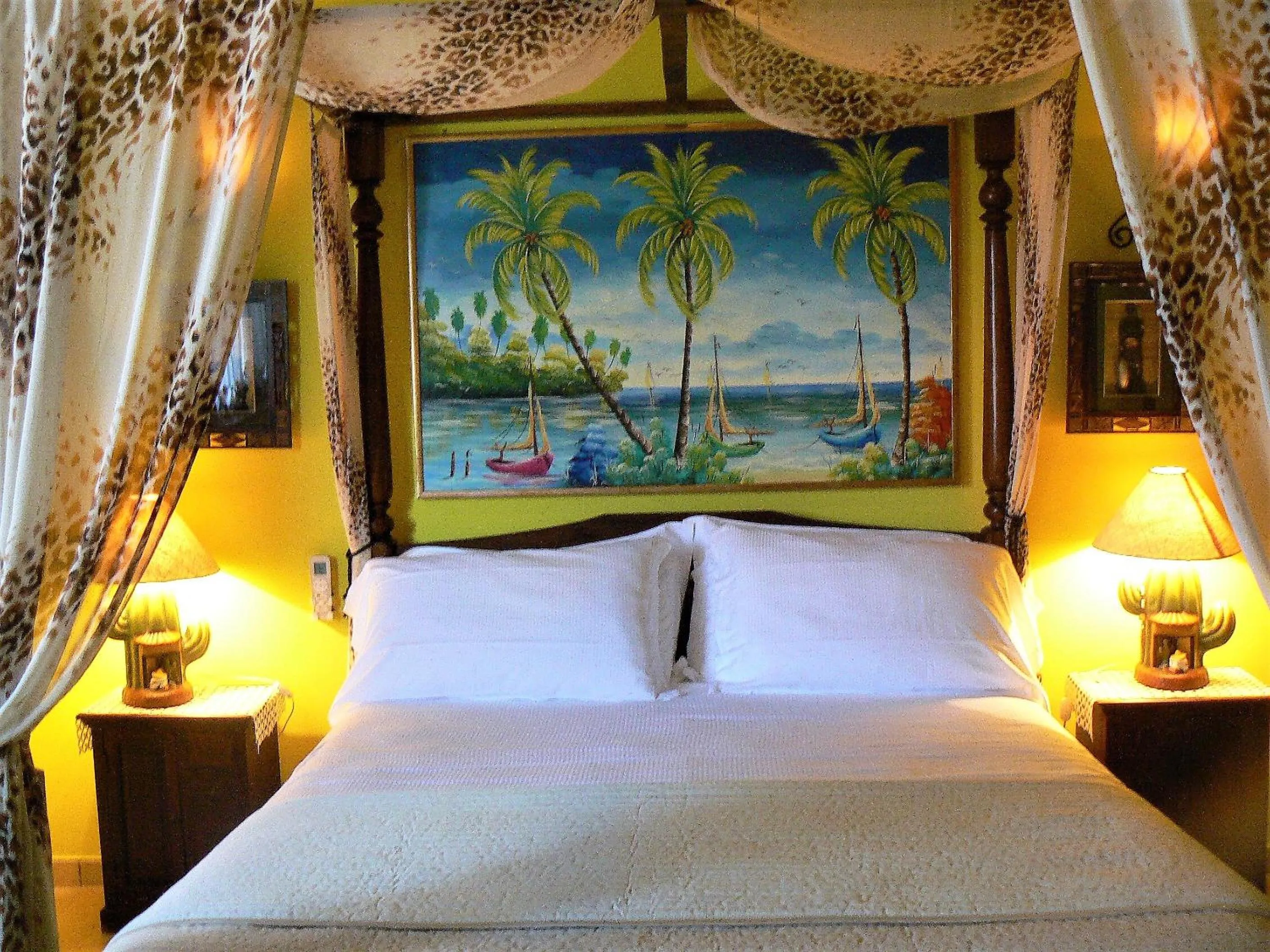 Photo of the whole room in Antigua B&B