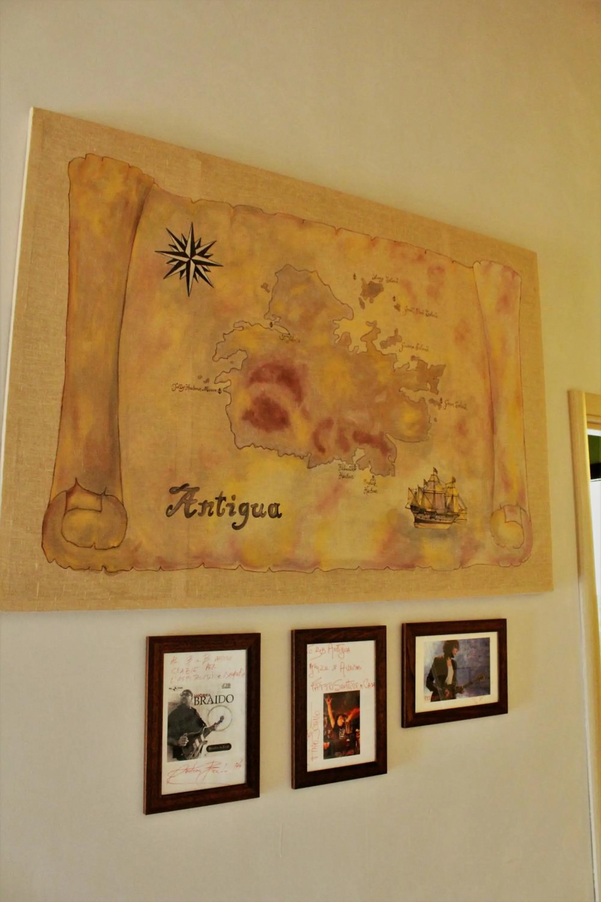 Decorative detail in Antigua B&B