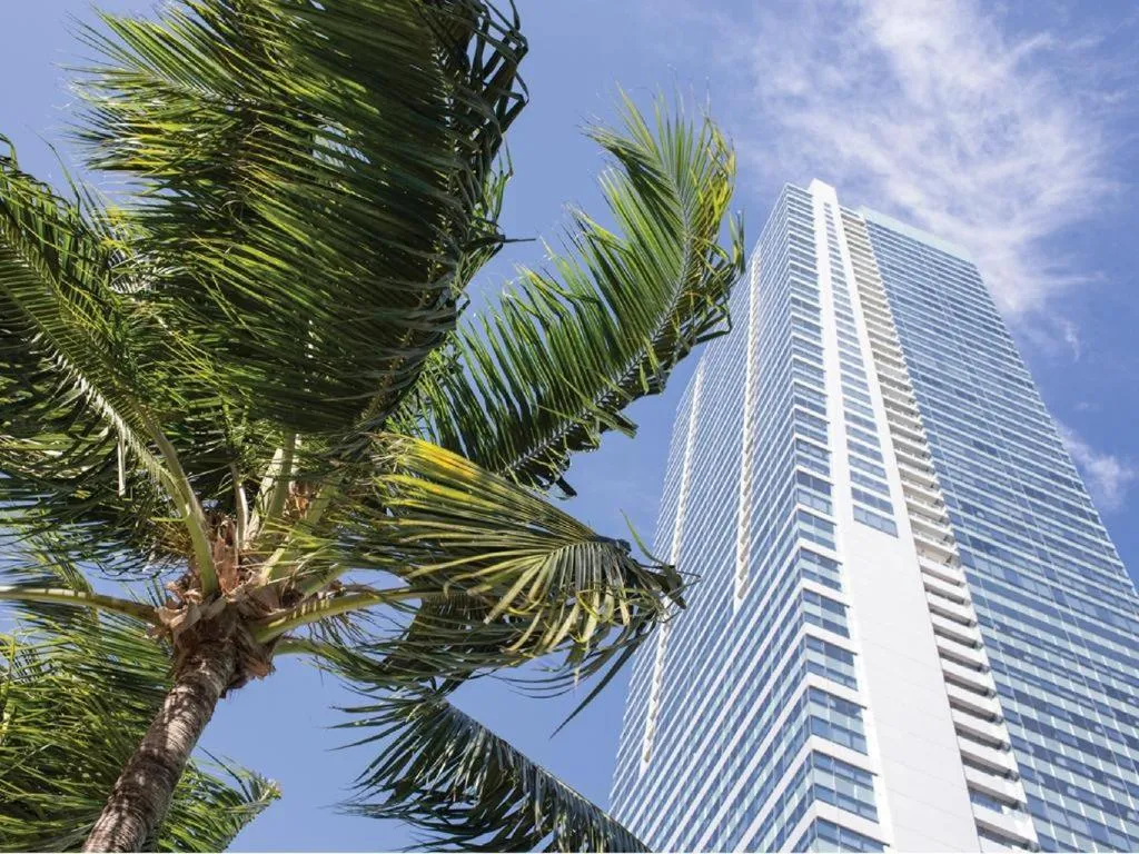 Property building in Private condo hotel at Four Seasons Brickell