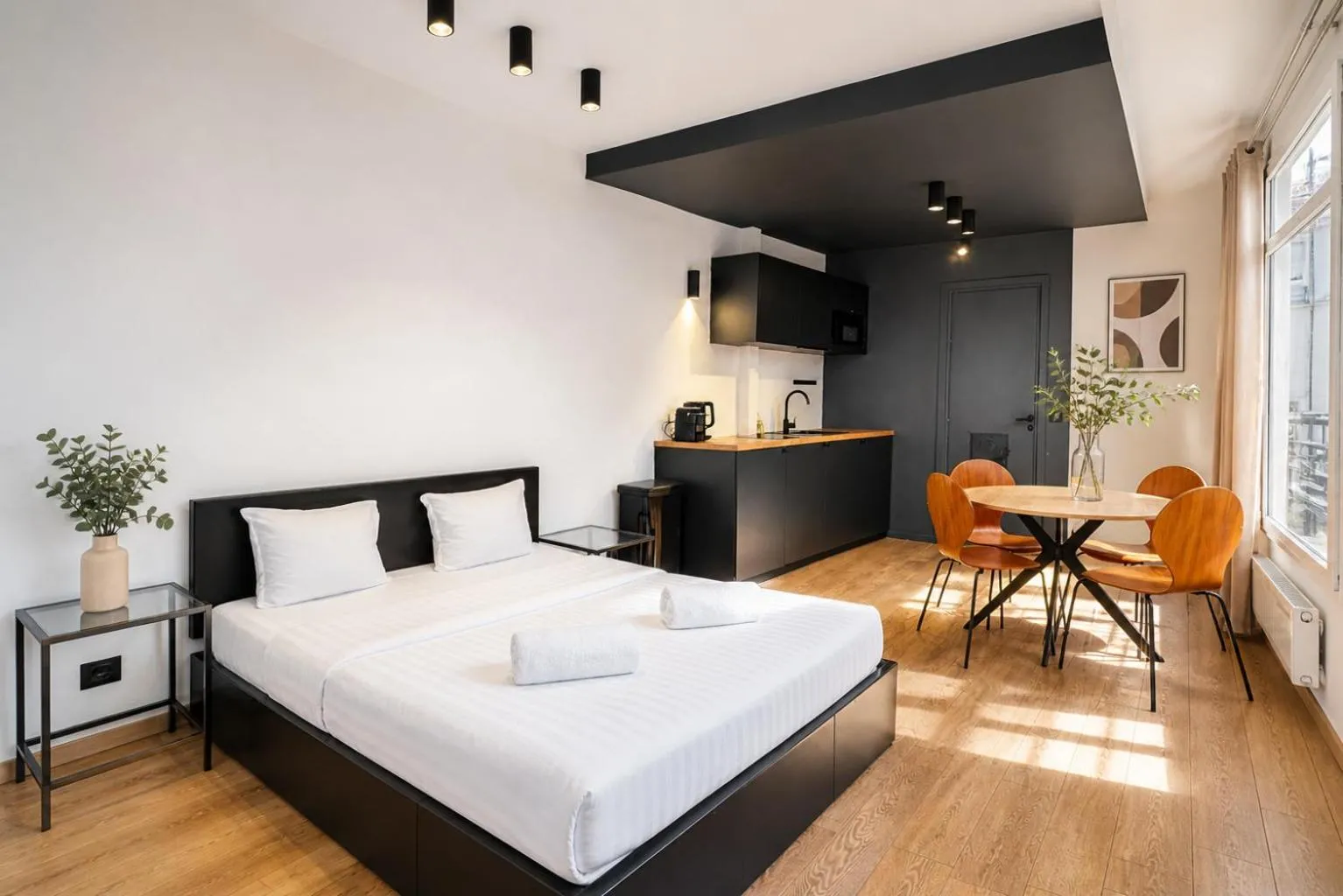 Bed in Dreamyflat - loft opera