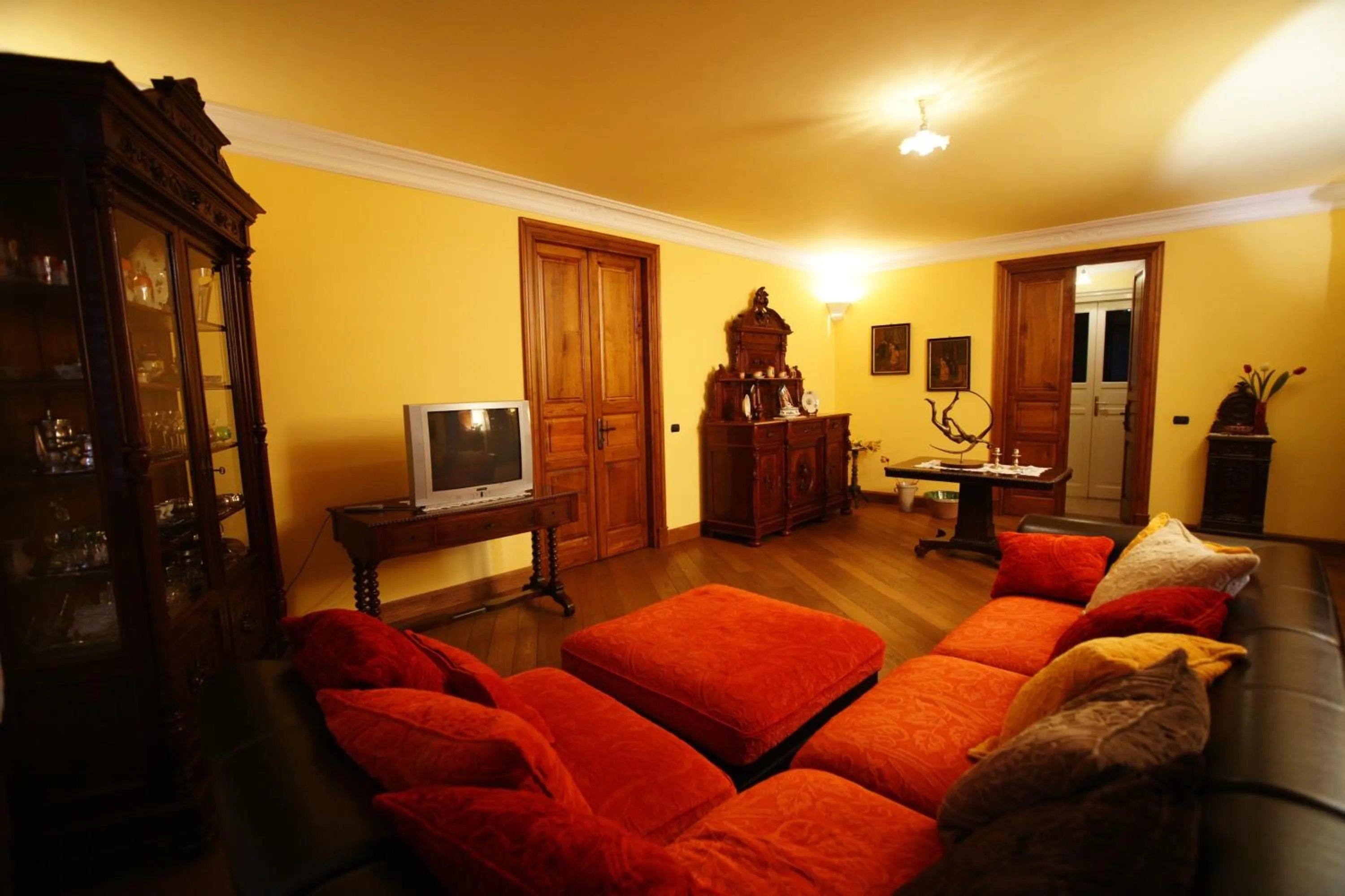 Communal lounge/ TV room in B&B Sciabakè