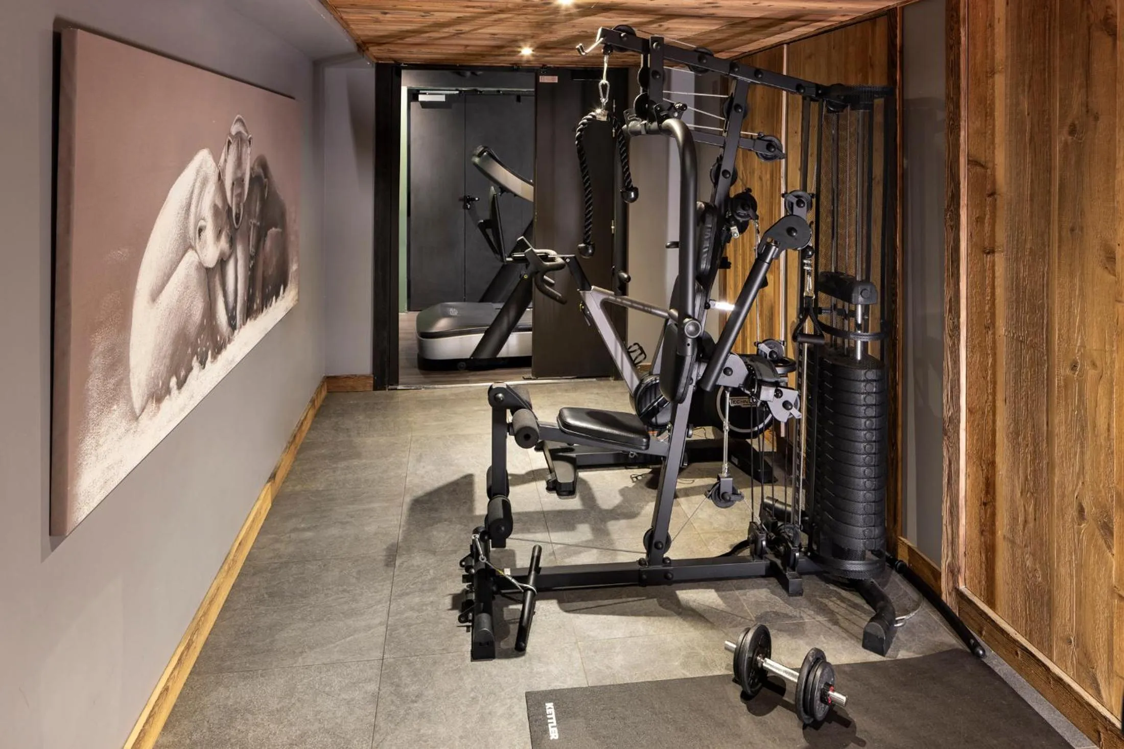 Fitness centre/facilities in Hotel MONT-BLANC VAL D'ISERE