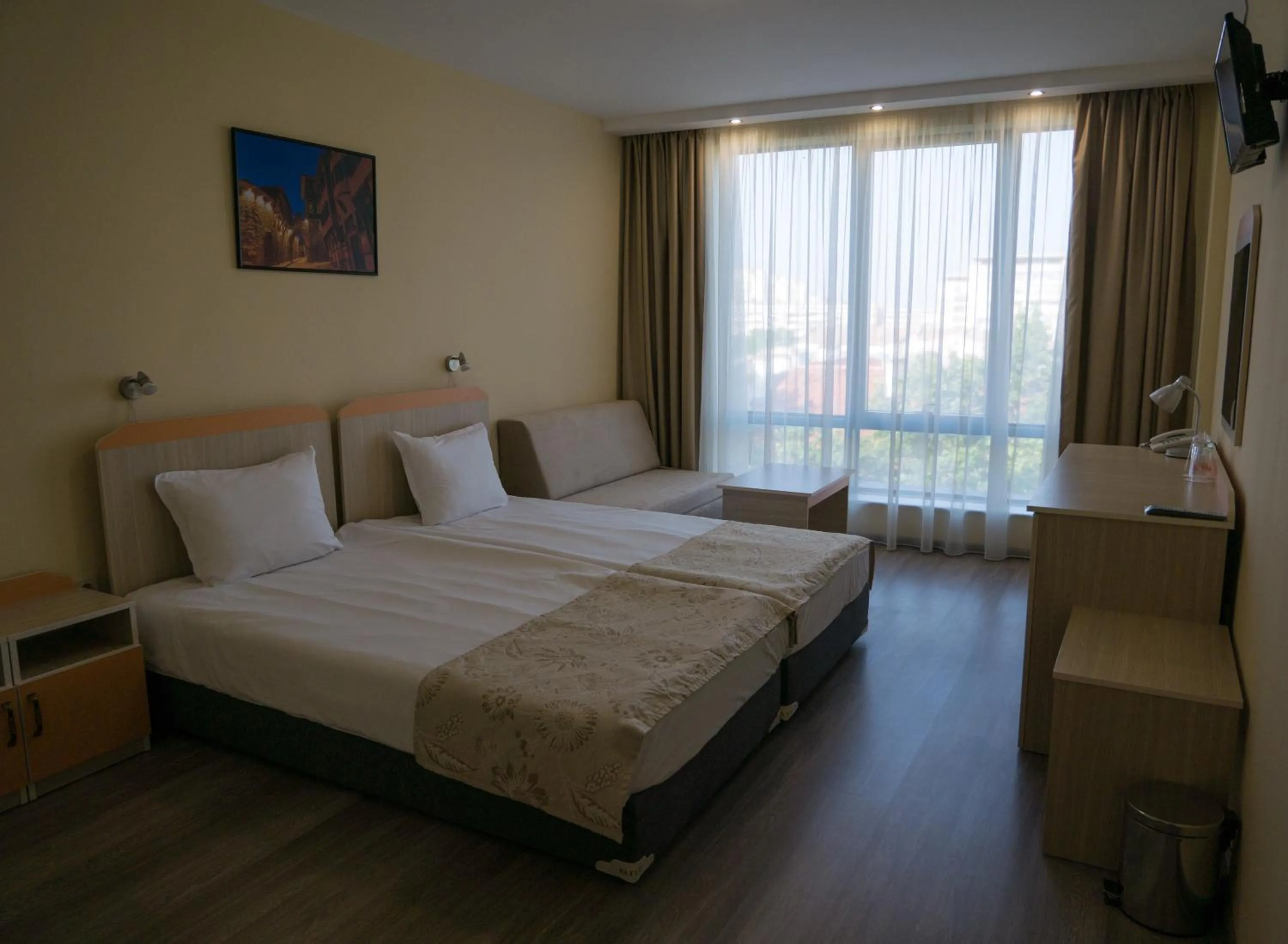 Bed in Hotel Puldin COOP