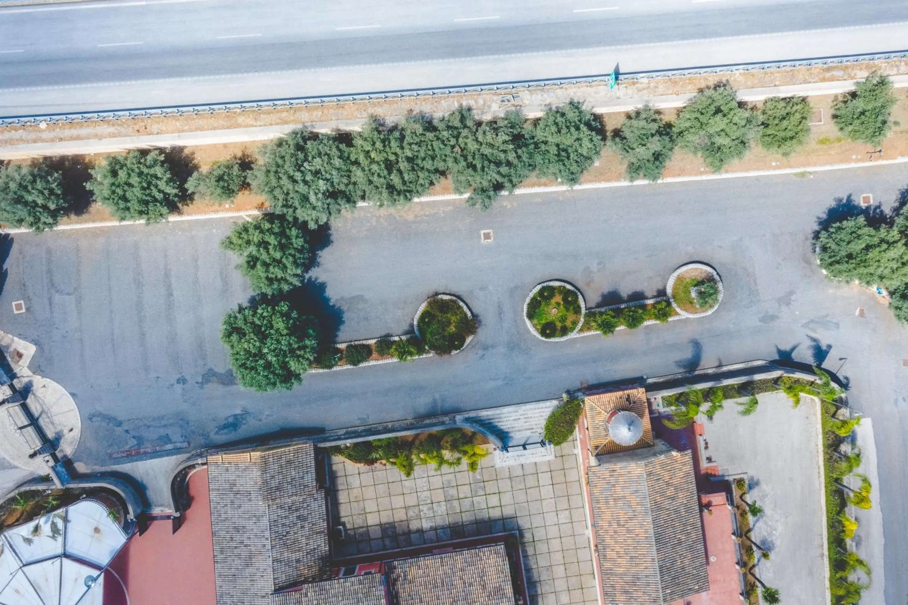 Bird's eye view in Nuovo Castello Crisilio
