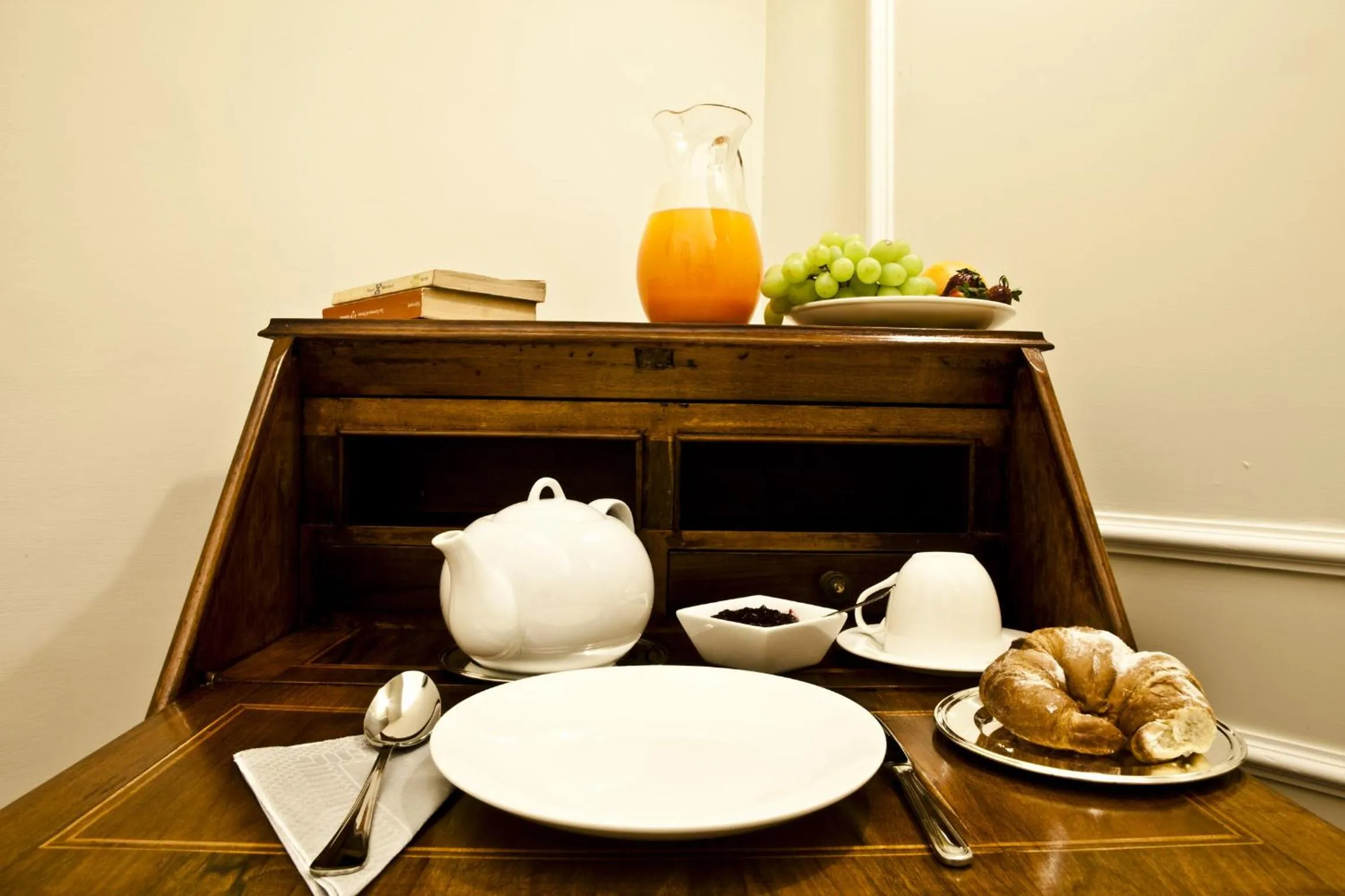 Food and drinks in Dimora Novecento