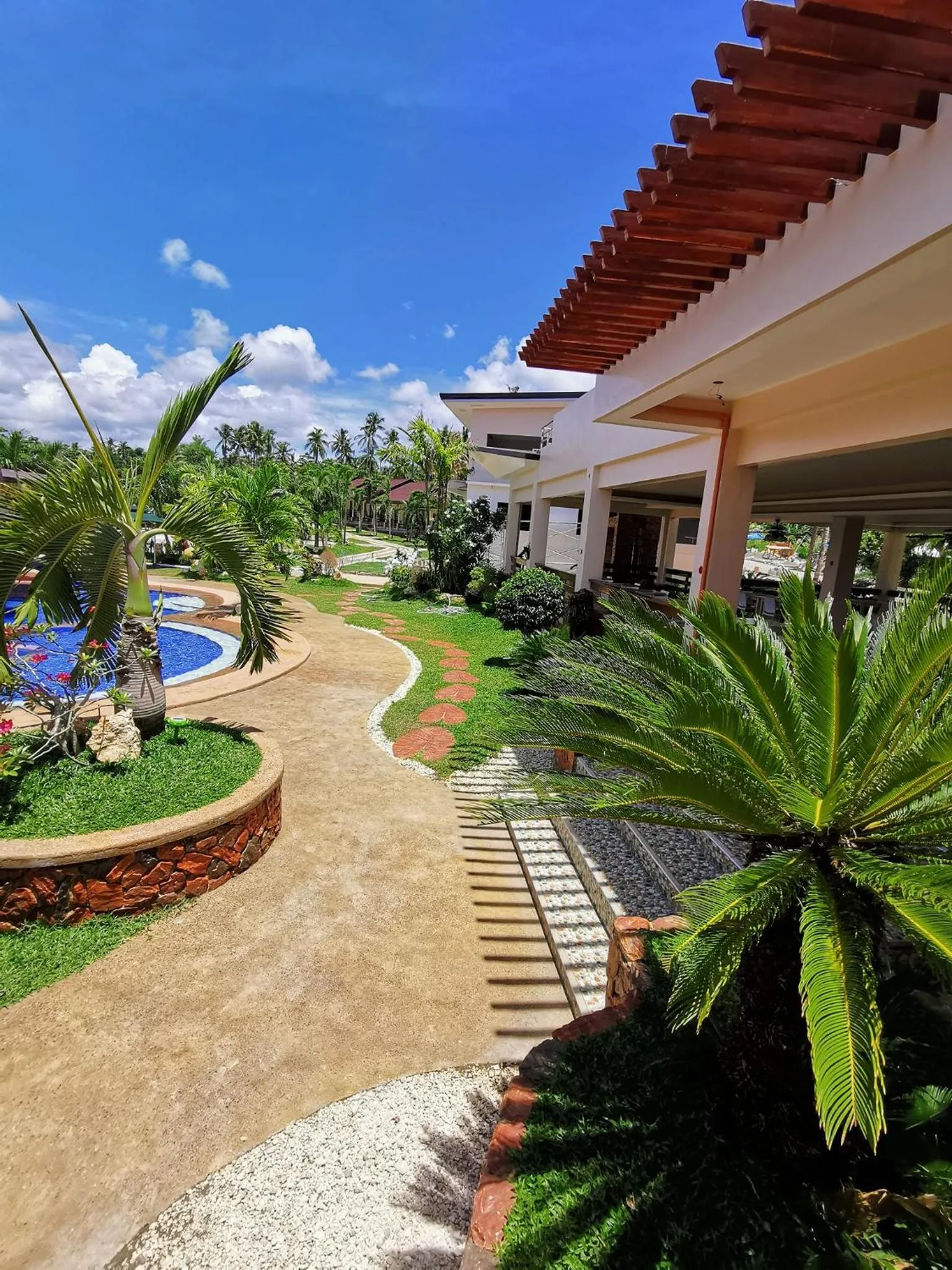 Garden in Camotes Ocean Heaven Resort