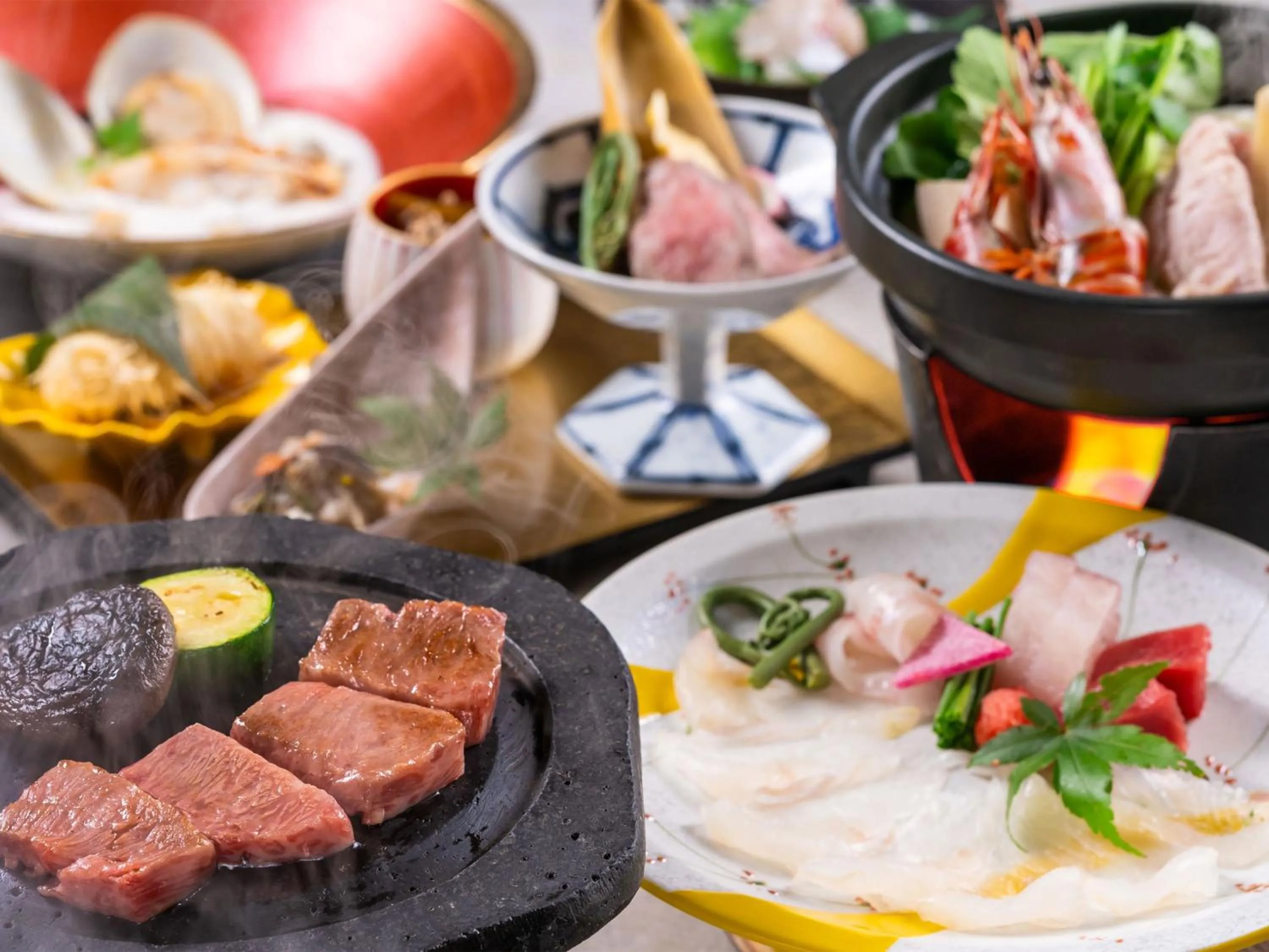 Food in KAMENOI HOTEL Setouchi Hikari