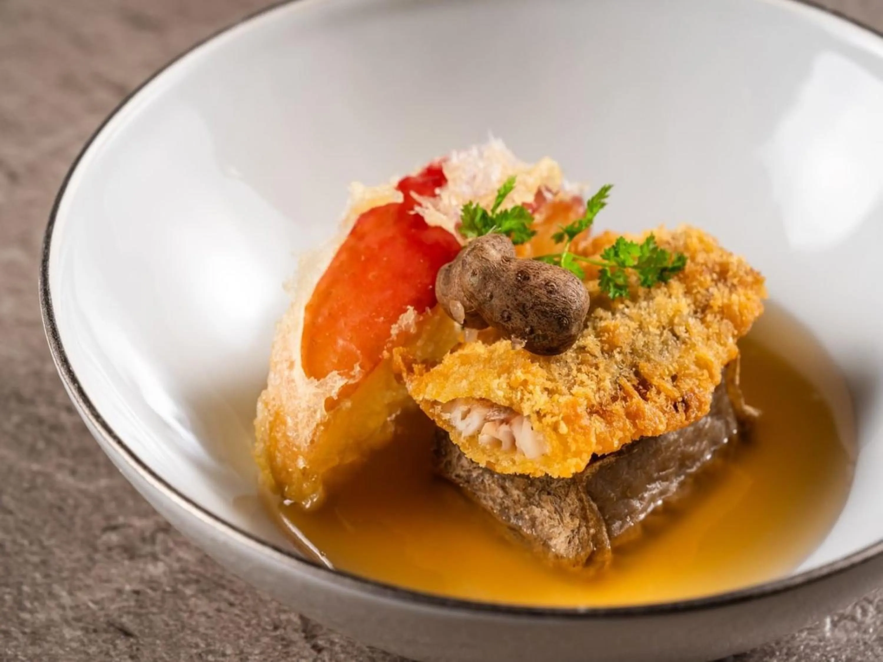 Food in KAMENOI HOTEL Setouchi Hikari