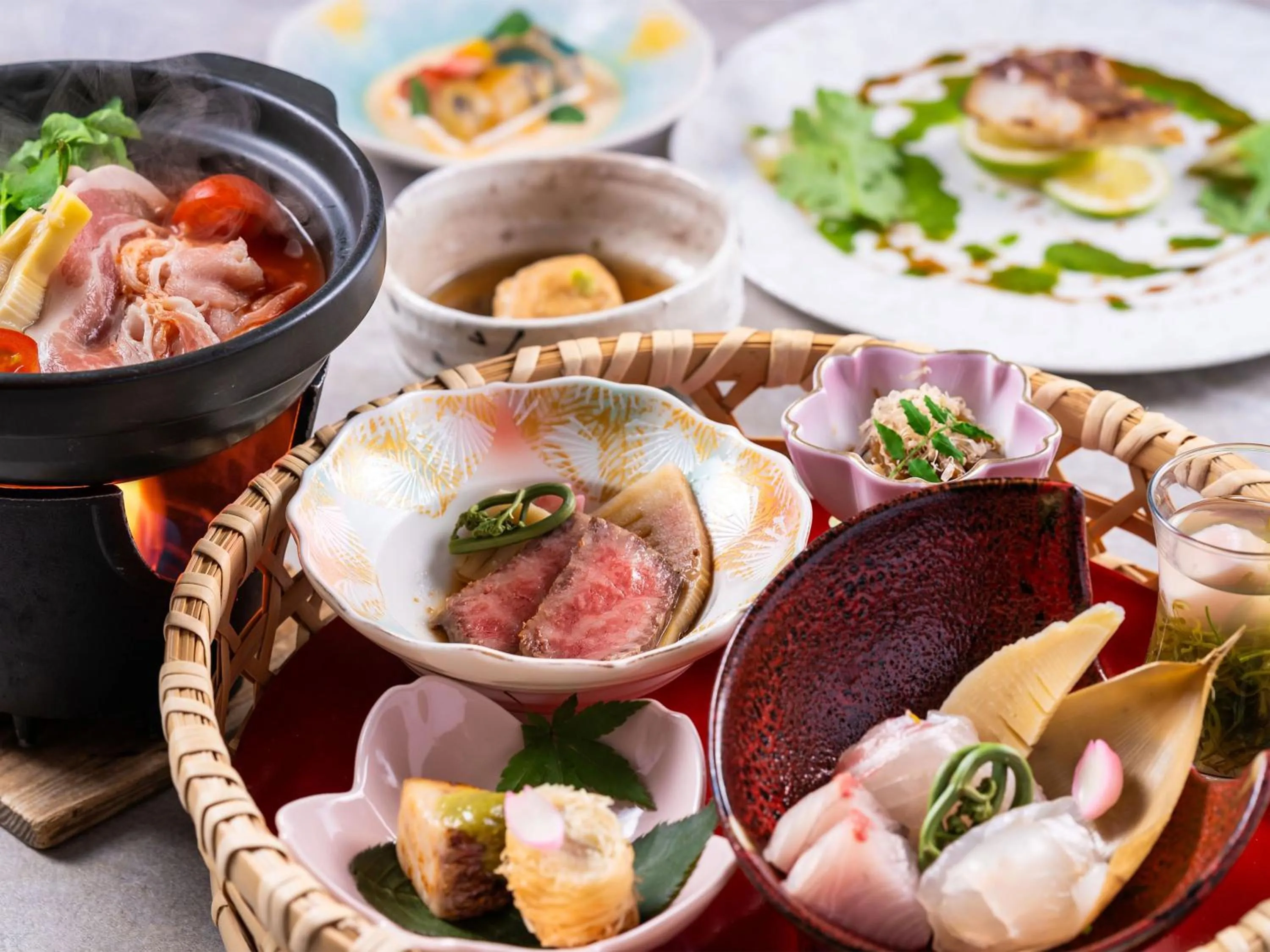 Food in KAMENOI HOTEL Setouchi Hikari