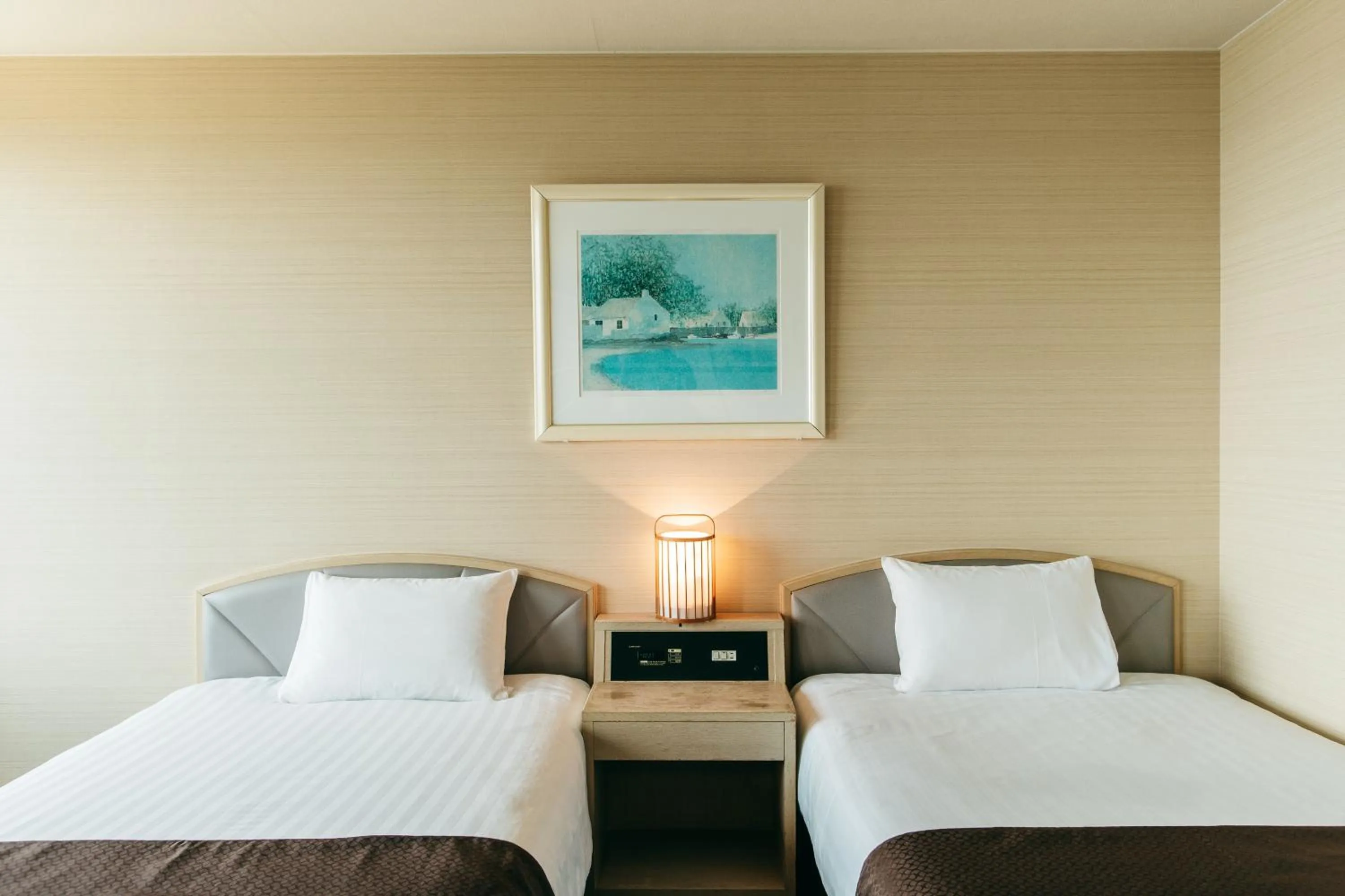 Photo of the whole room, Bed in KAMENOI HOTEL Setouchi Hikari