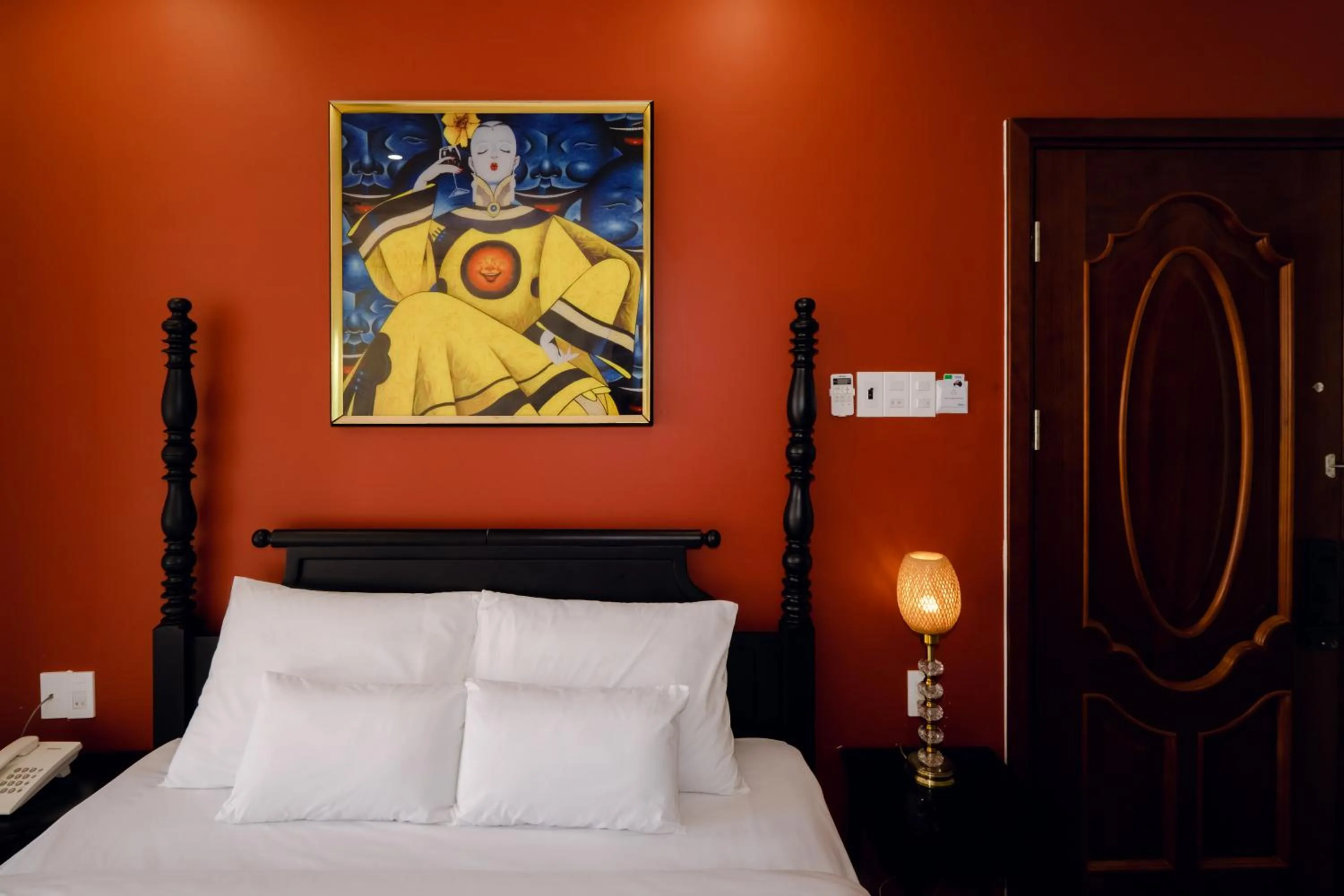 Bedroom, Bed in The Fancy House