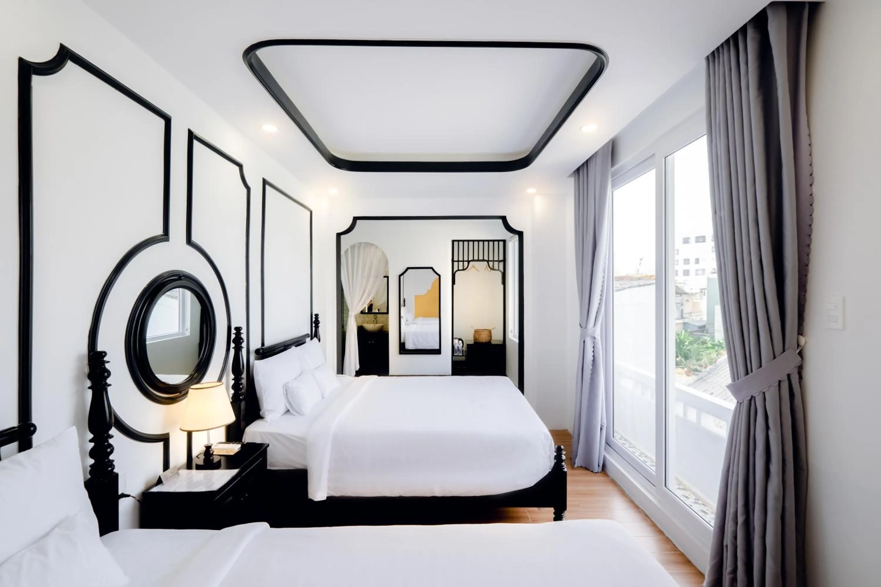 Bedroom, Bed in The Fancy House