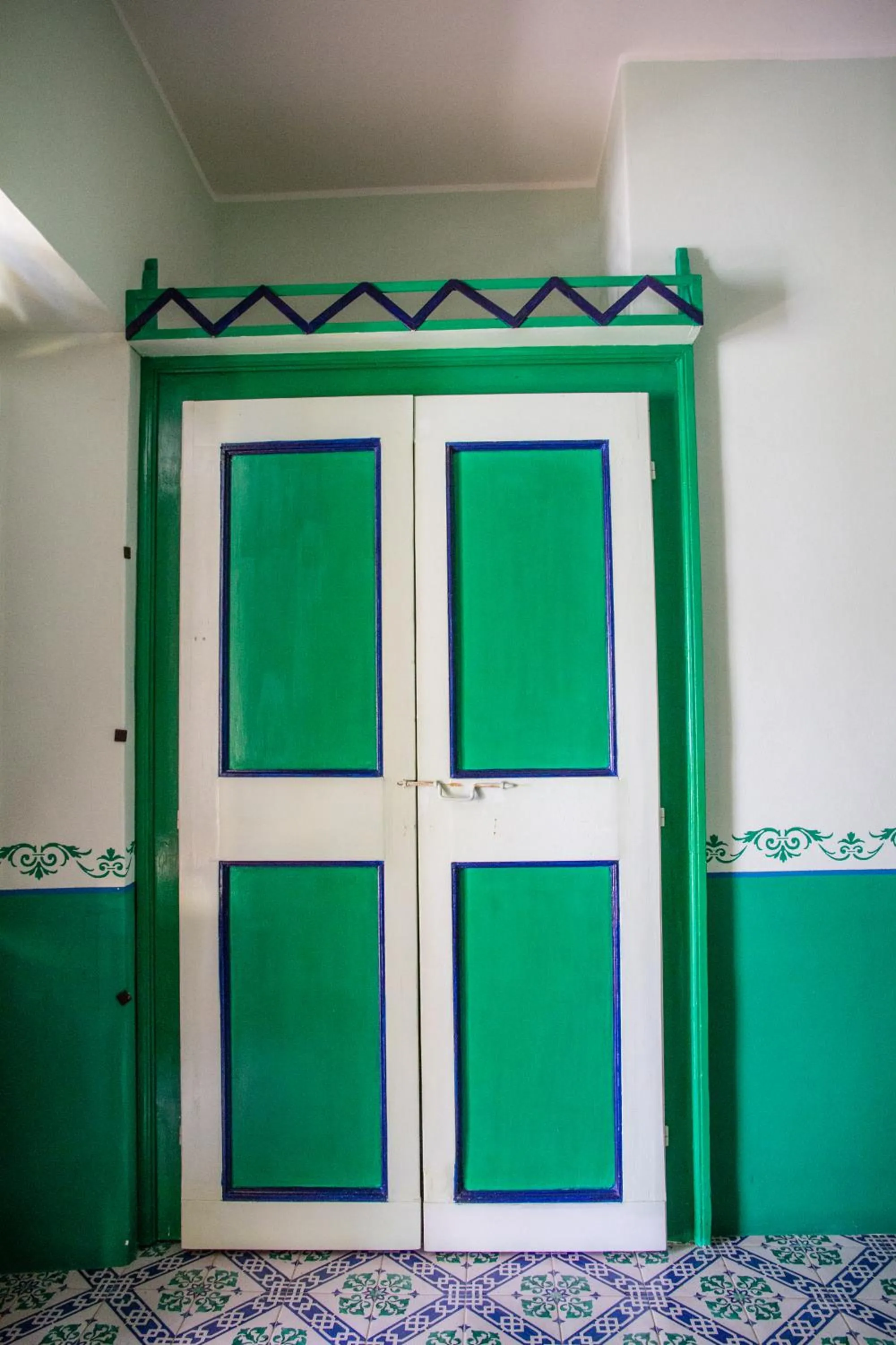 Decorative detail in Hotel Arcangelo - Salina