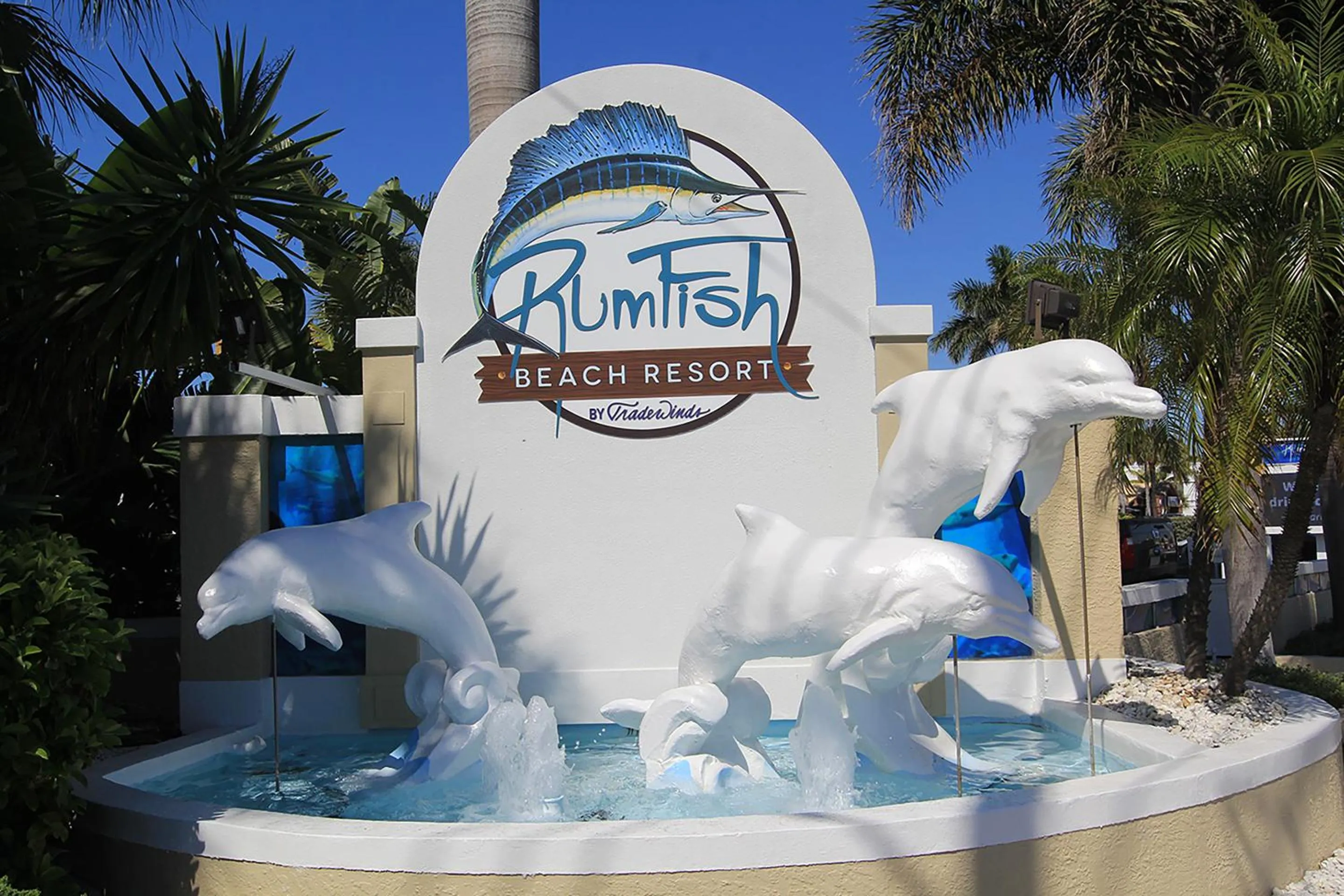Property logo or sign in RumFish Beach at TradeWinds