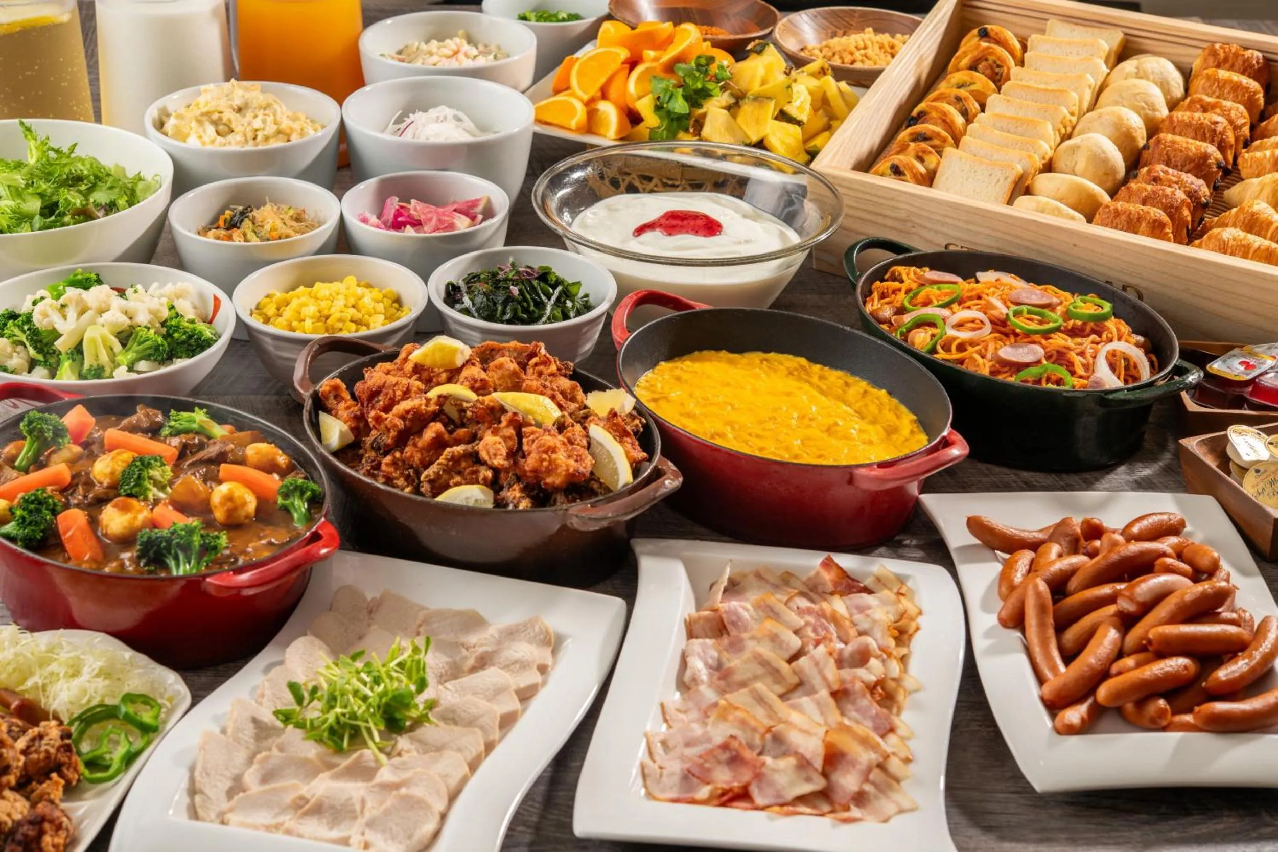 Breakfast in KAMENOI HOTEL Ichinoseki