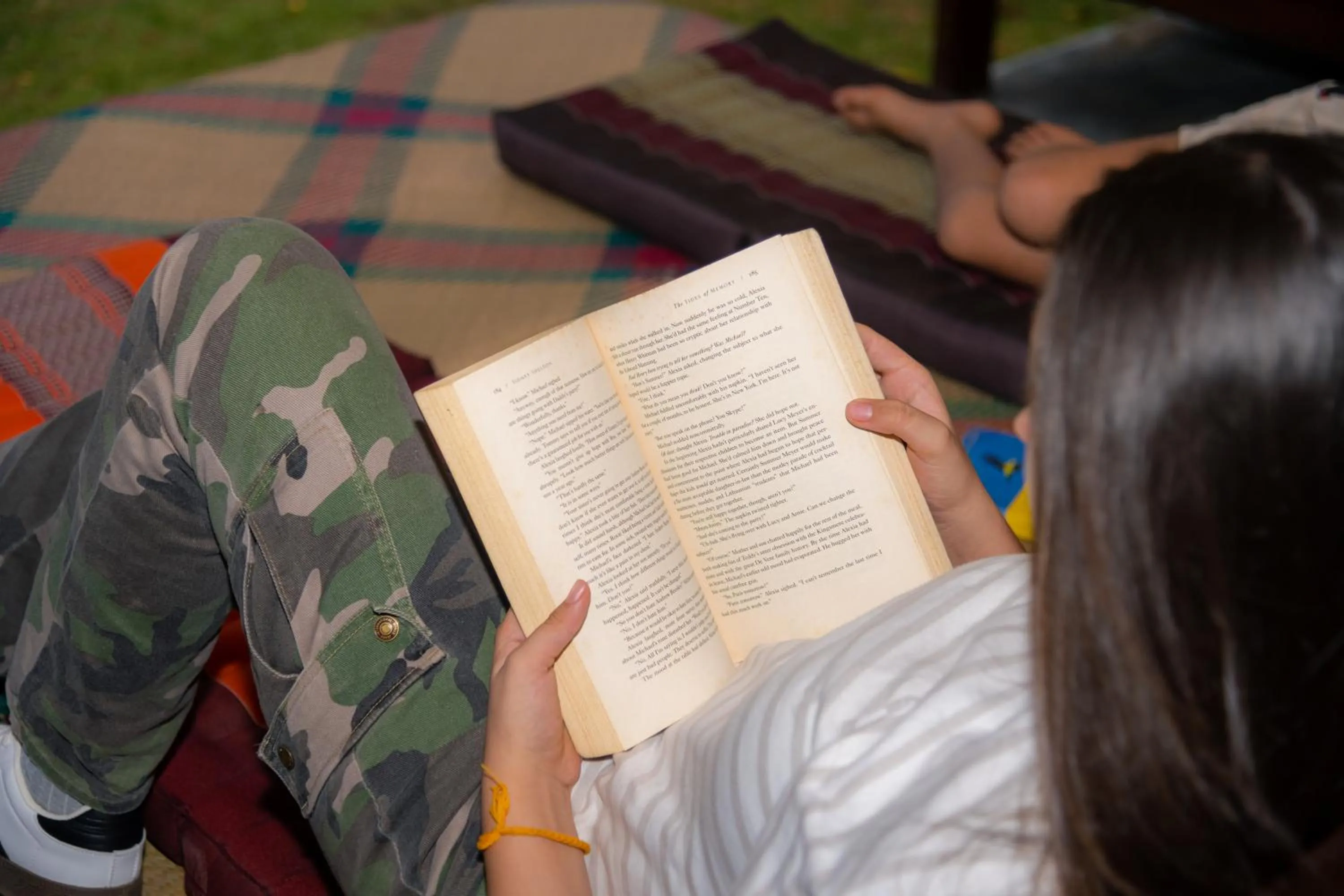 Library in River Nest Hostel