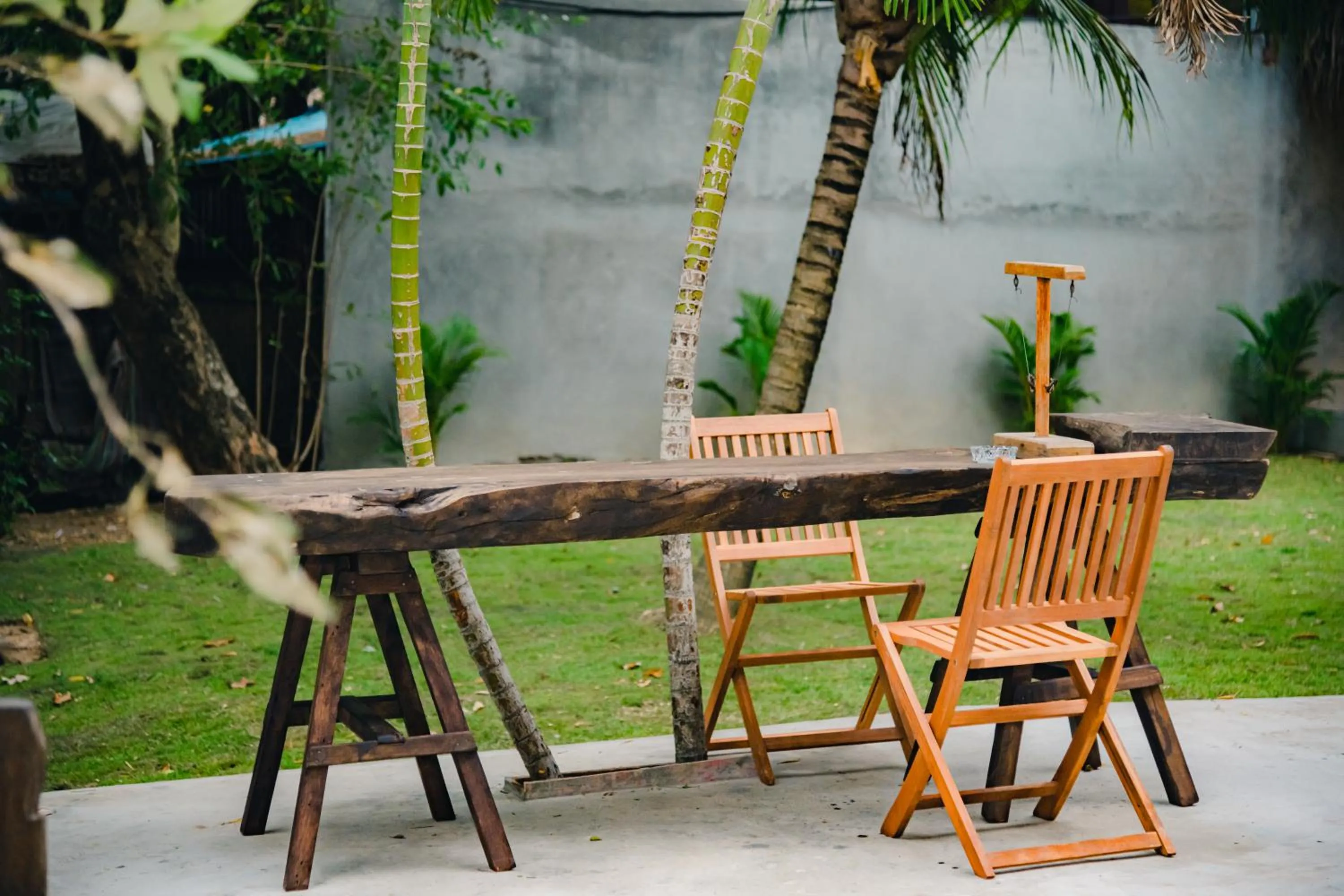 Garden in River Nest Hostel