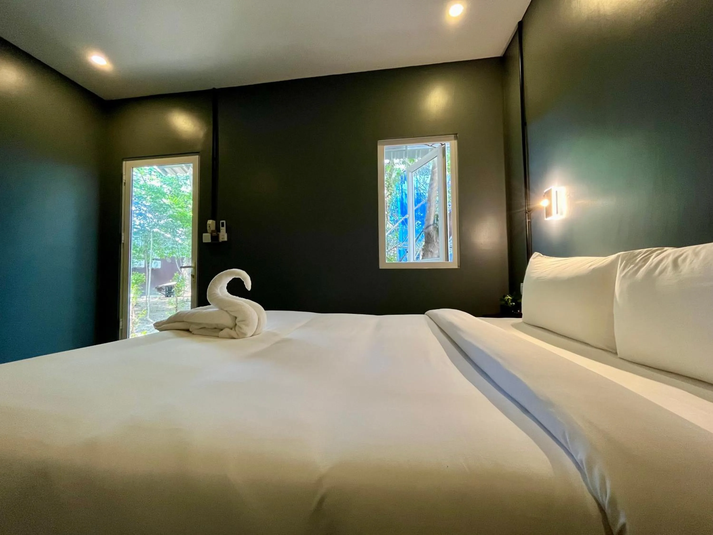 Bedroom, Bed in River Nest Hostel