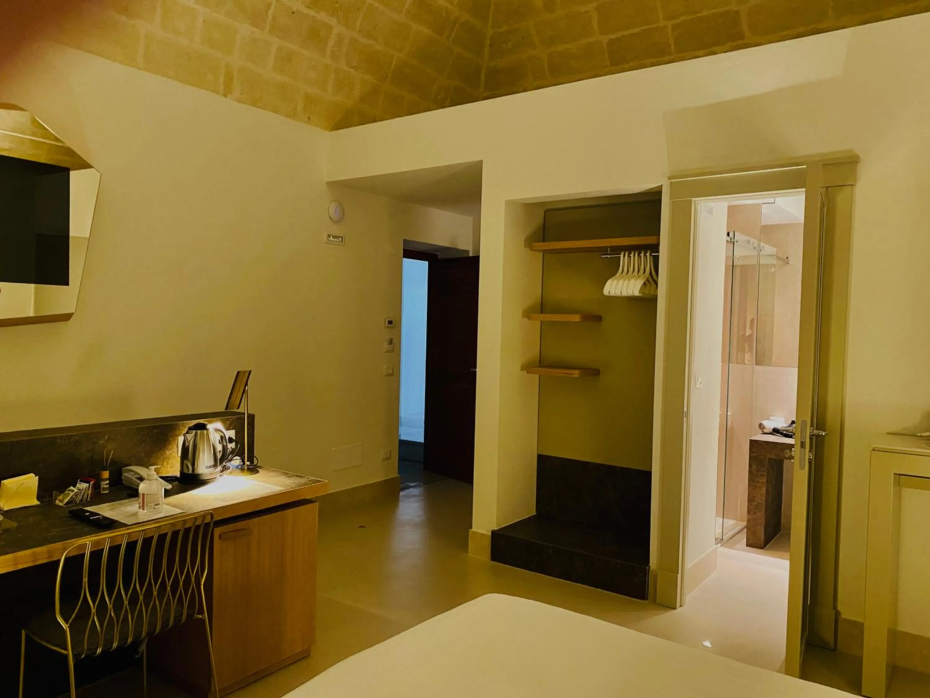 View (from property/room), Bed in Euvodia Luxury Rooms