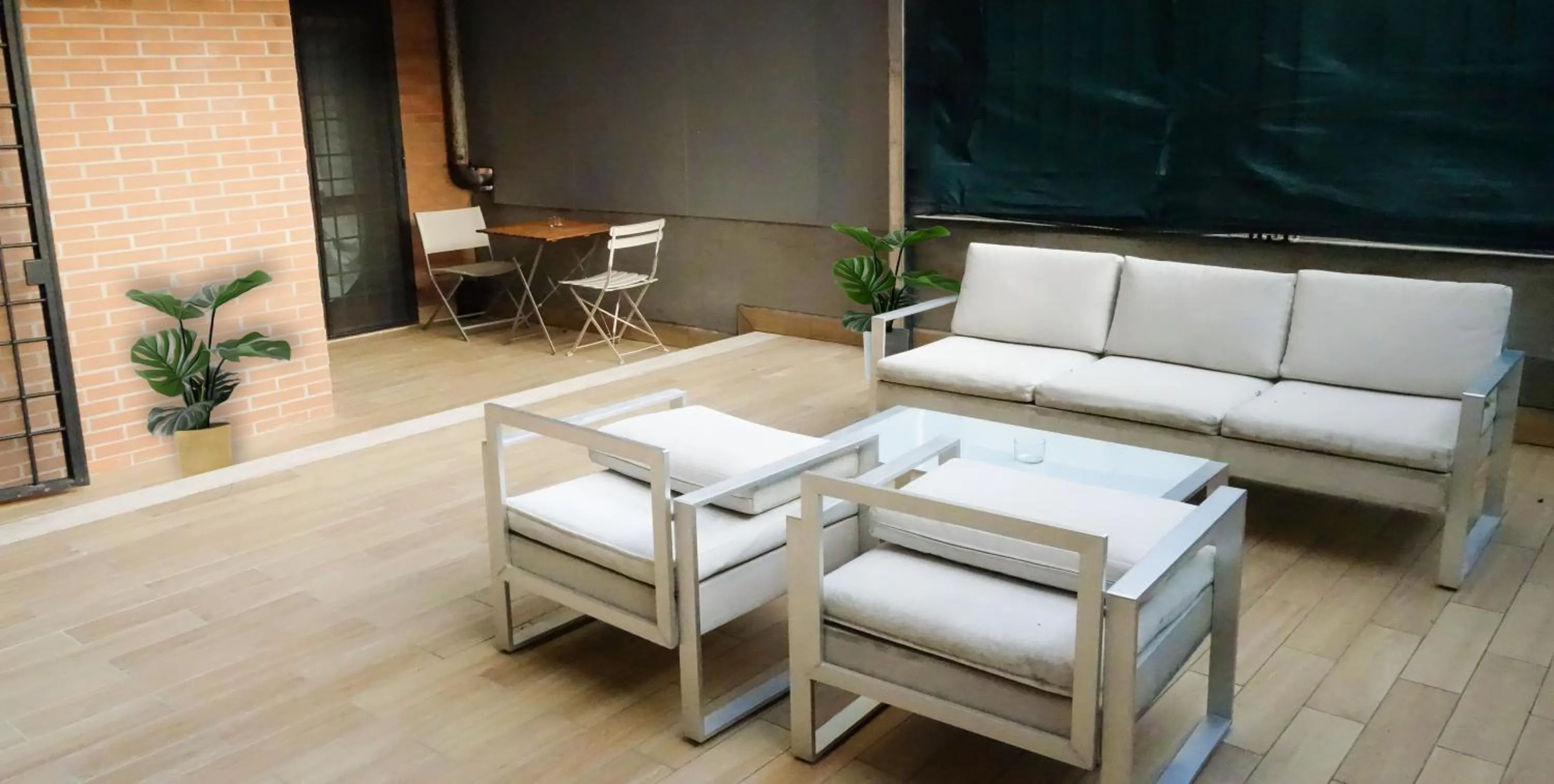 Patio in La Fiera GuestHouse