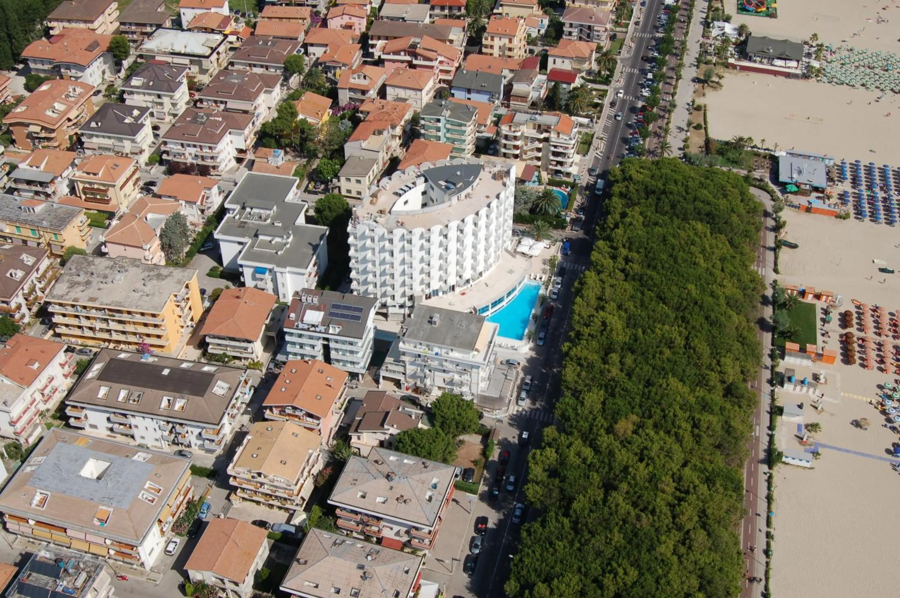 Bird's eye view in Hotel Lido