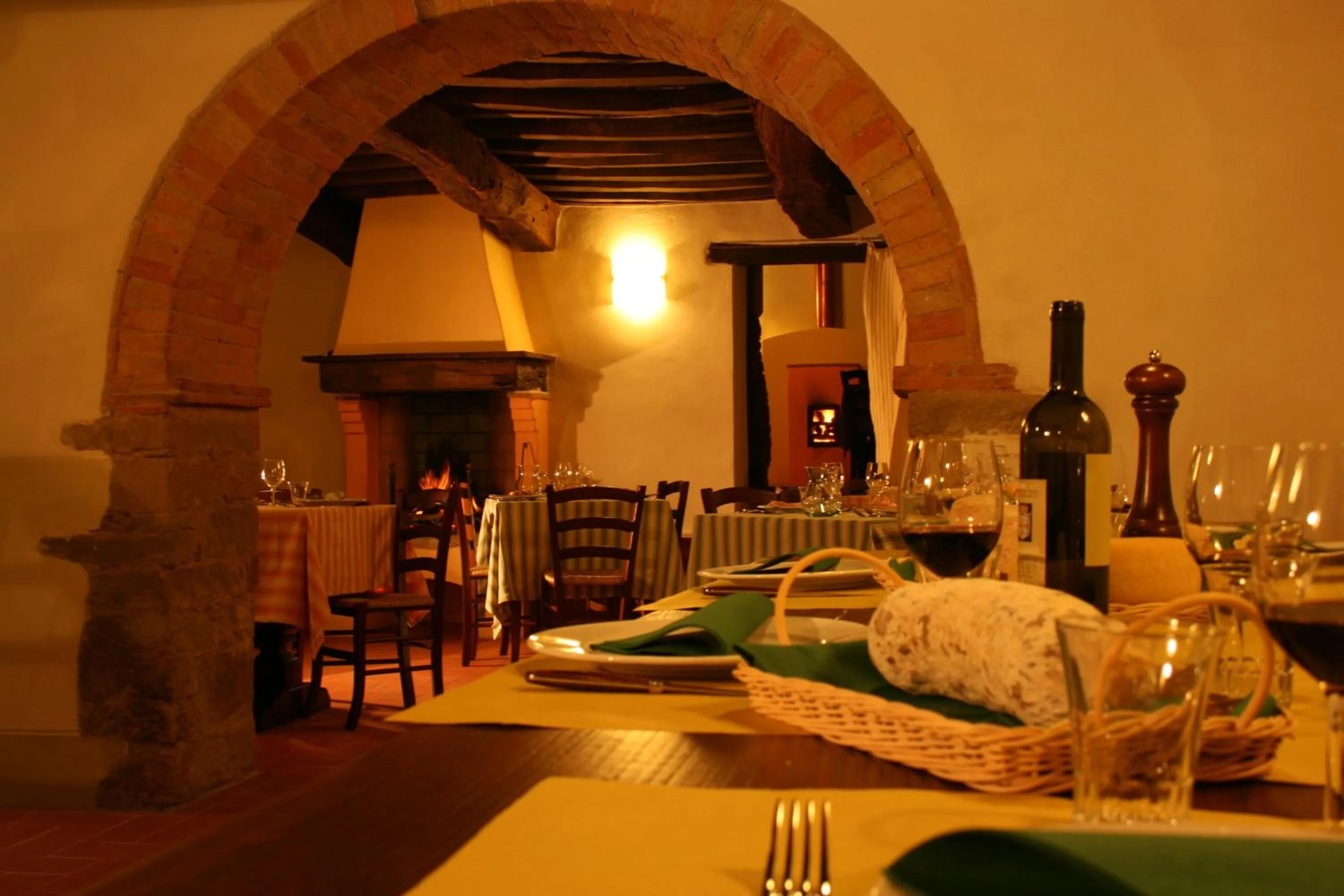 Restaurant/places to eat in Locanda Del Viandante B&B