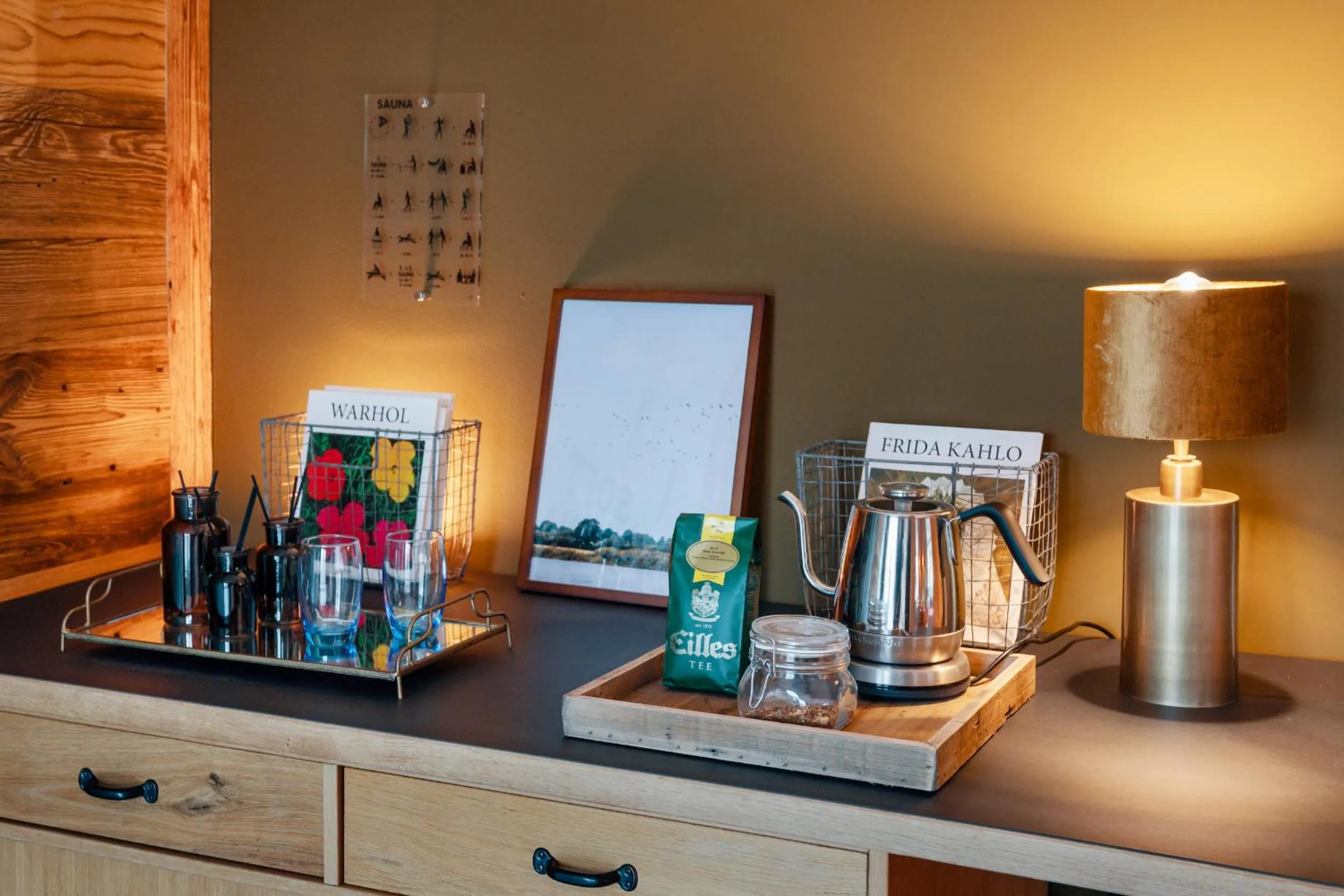 Sauna in Antik-Hof Bissee