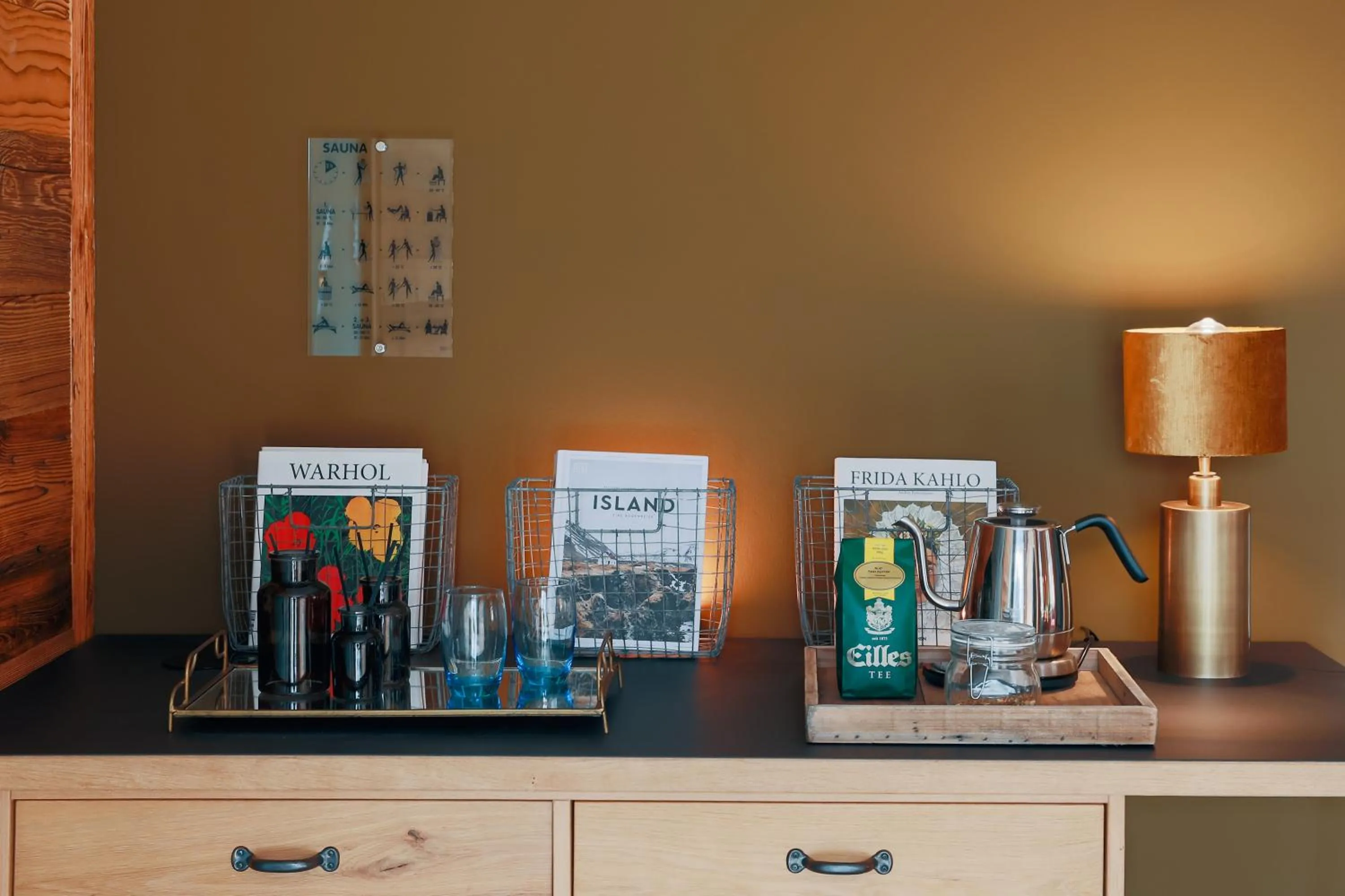 Sauna in Antik-Hof Bissee