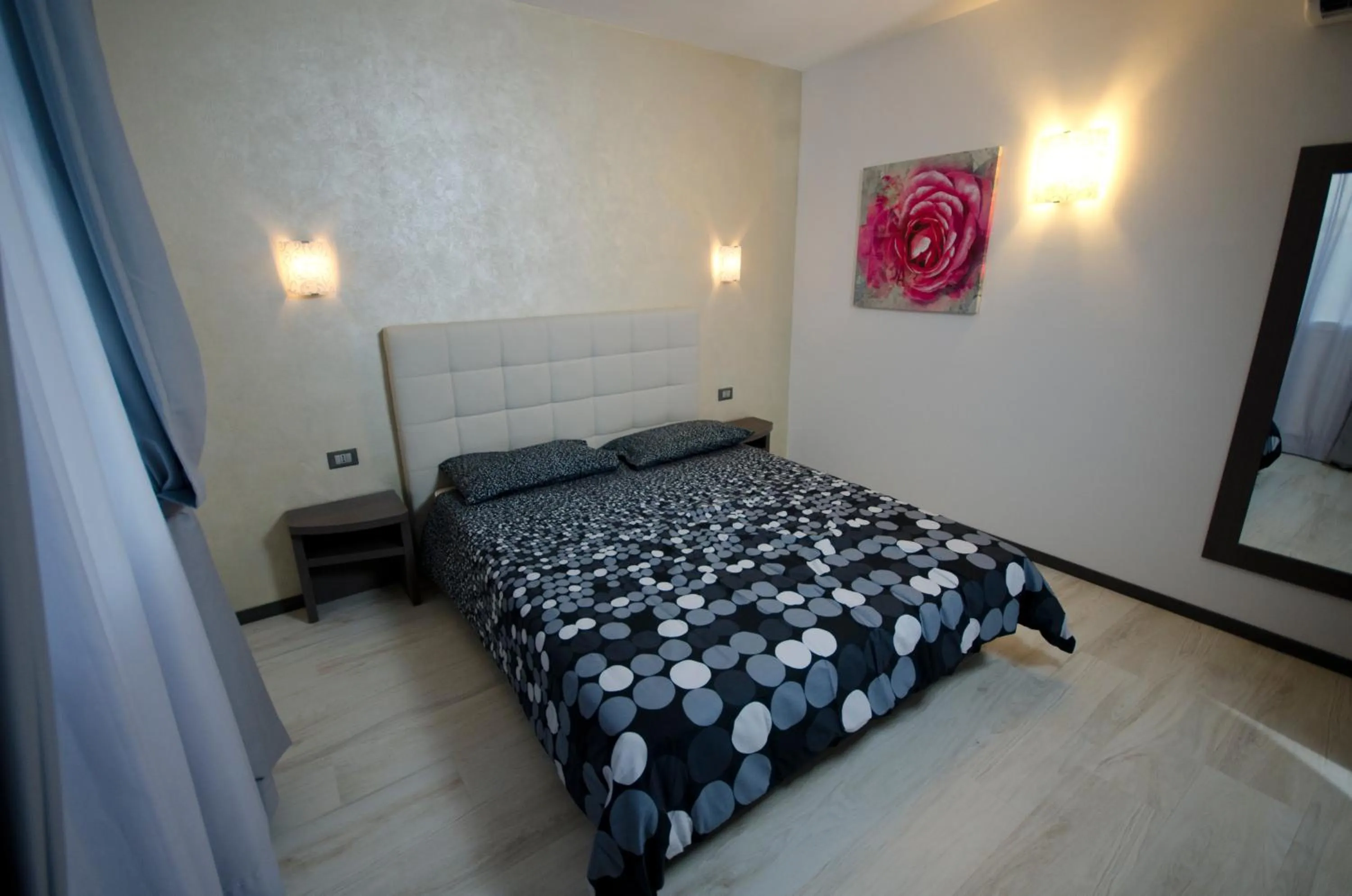 Bed in Hotel Rainbow Resort