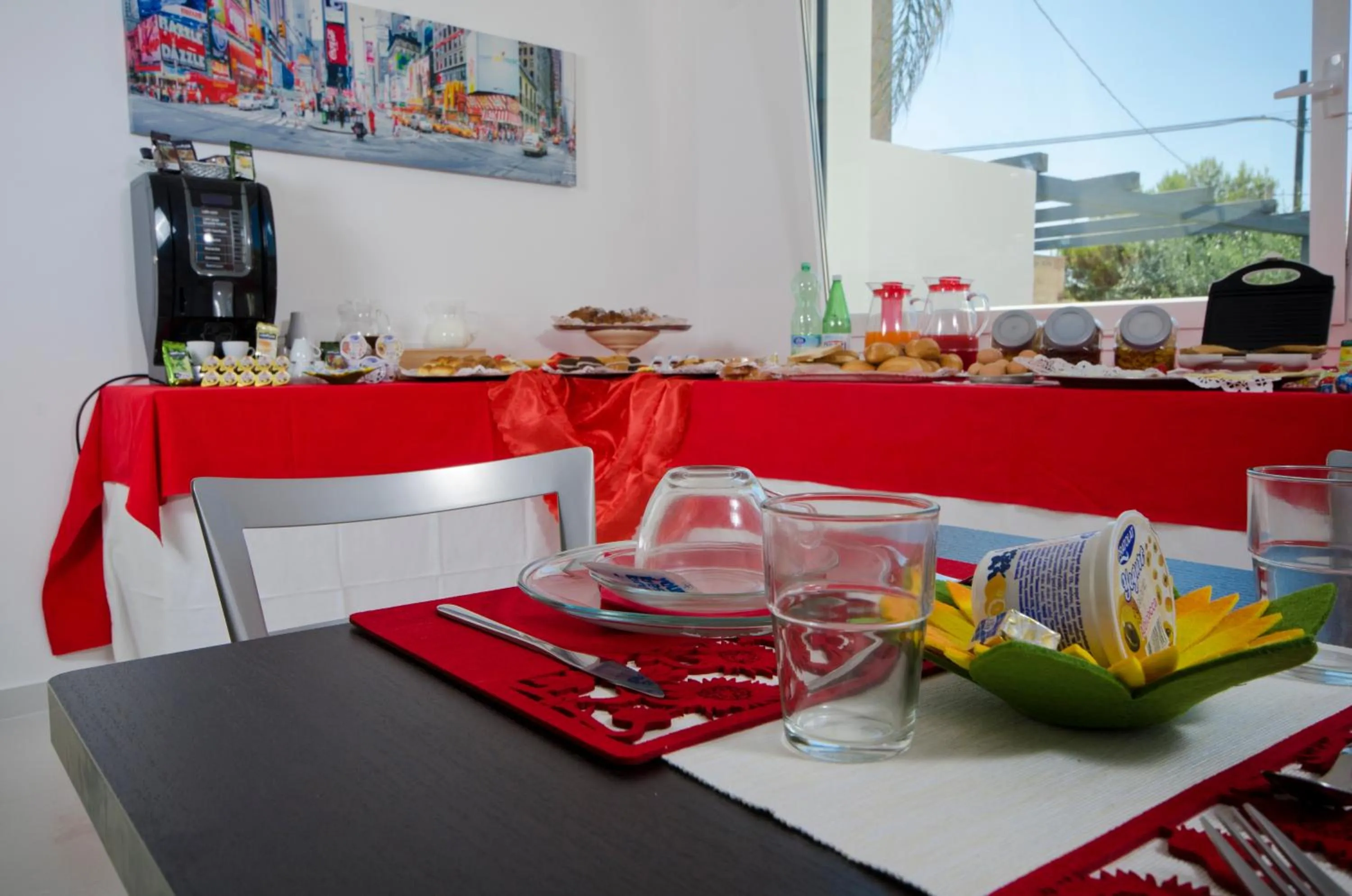 Buffet breakfast in Hotel Rainbow Resort