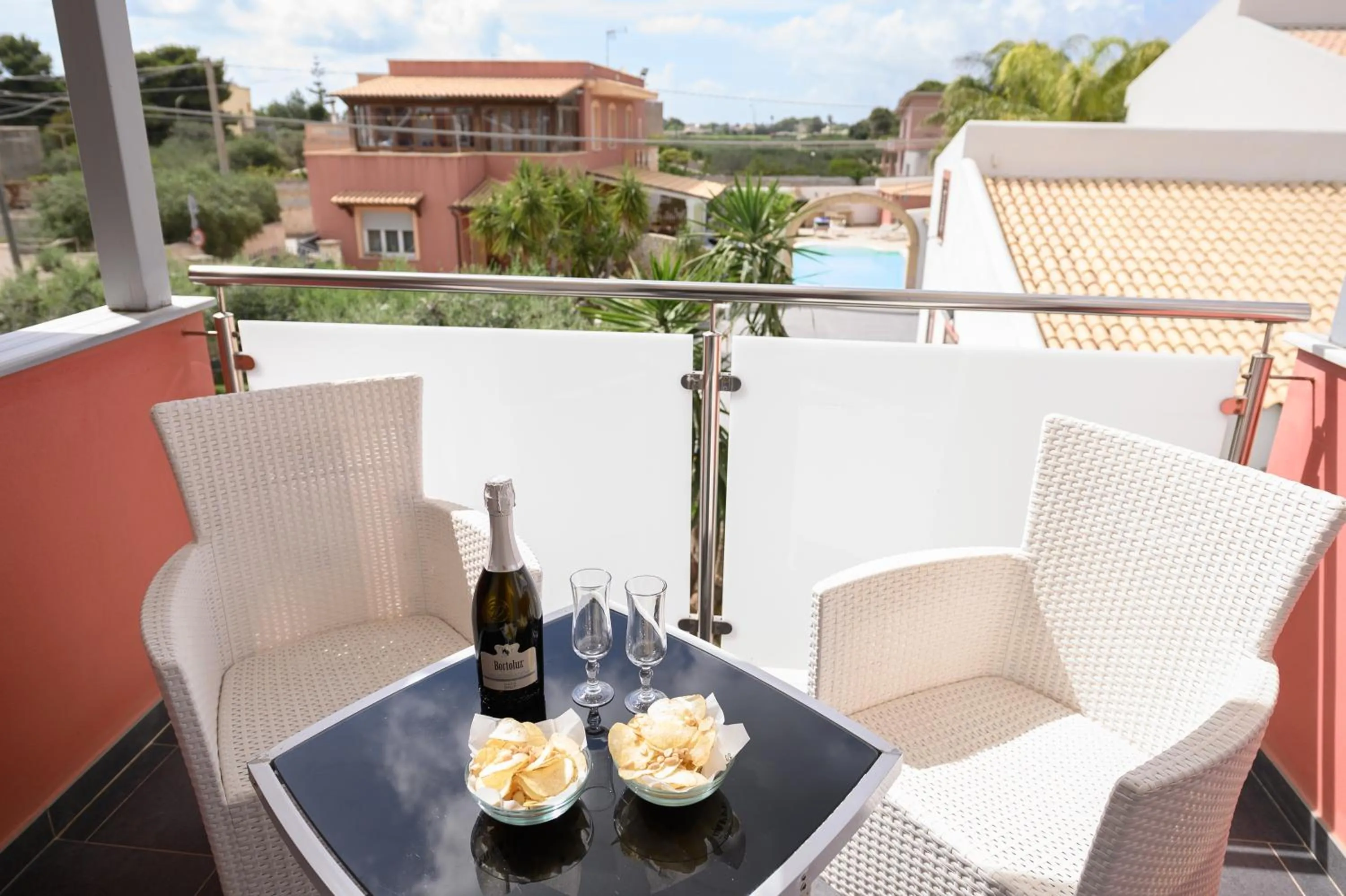 Balcony/Terrace in Hotel Rainbow Resort