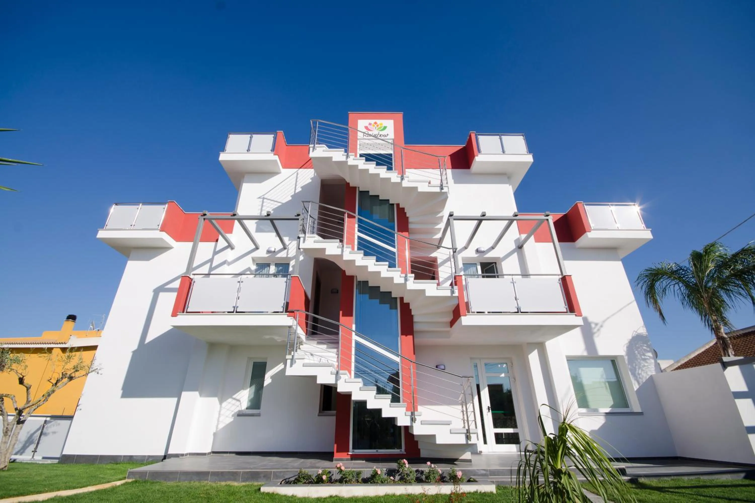 Facade/entrance in Hotel Rainbow Resort