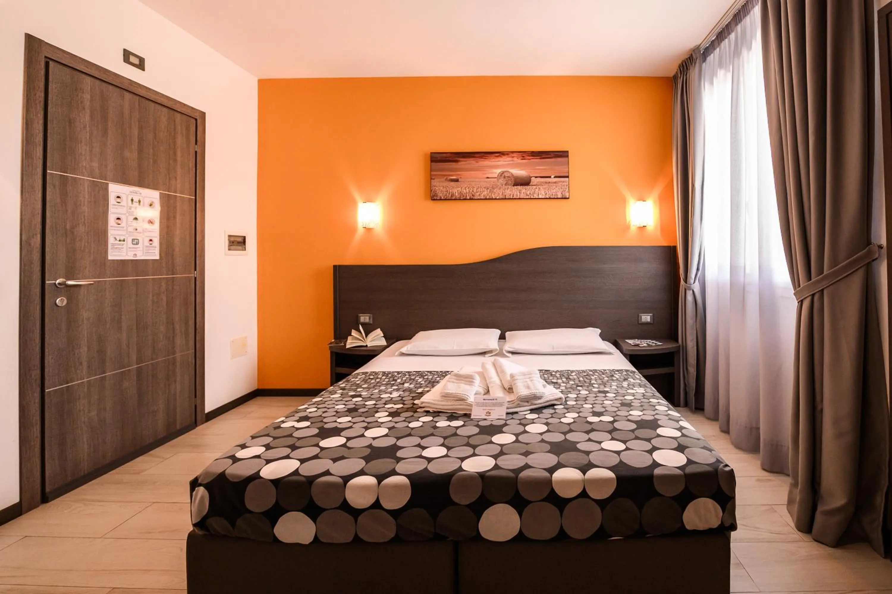 Bed in Hotel Rainbow Resort