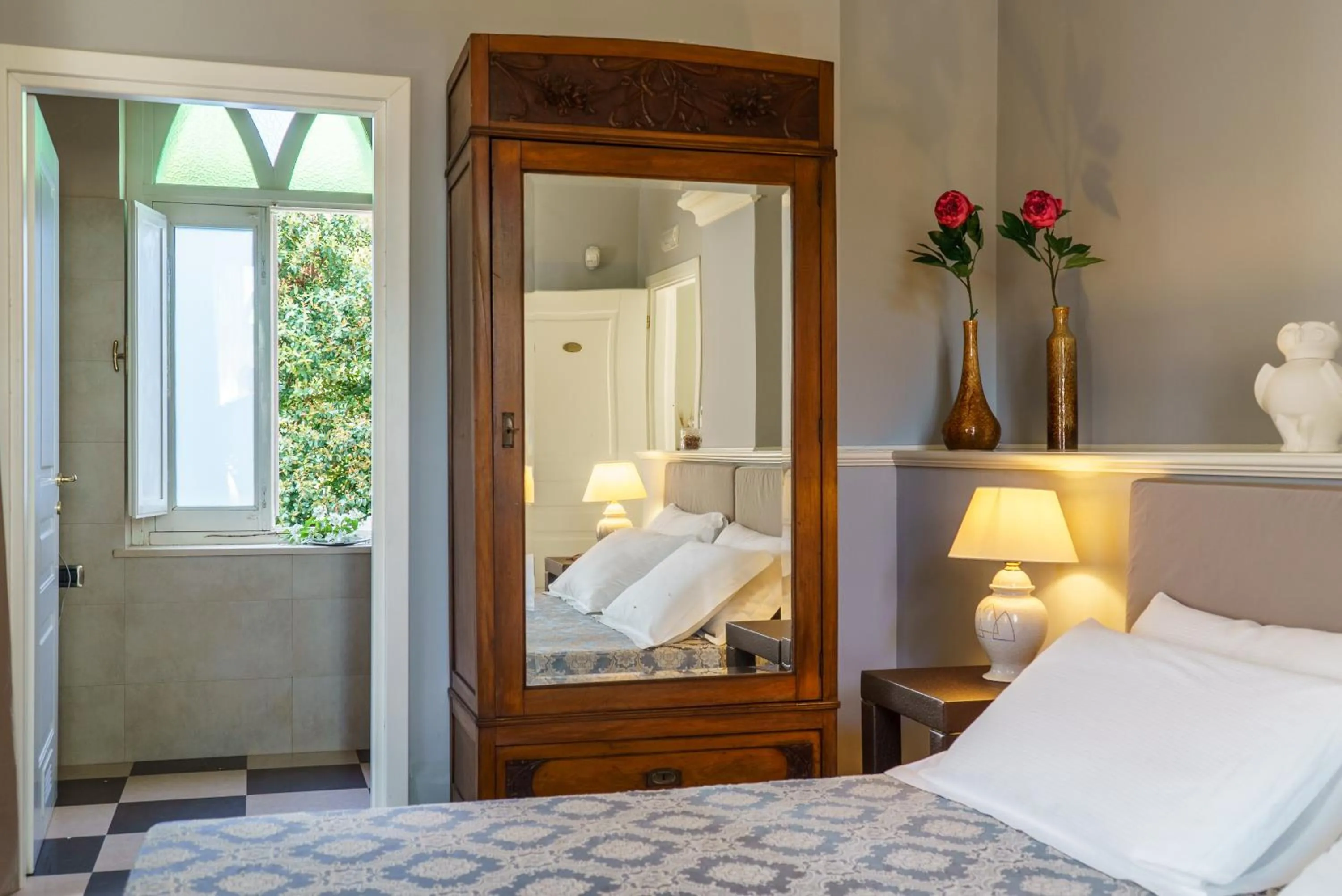 Bed in Relais La Placa