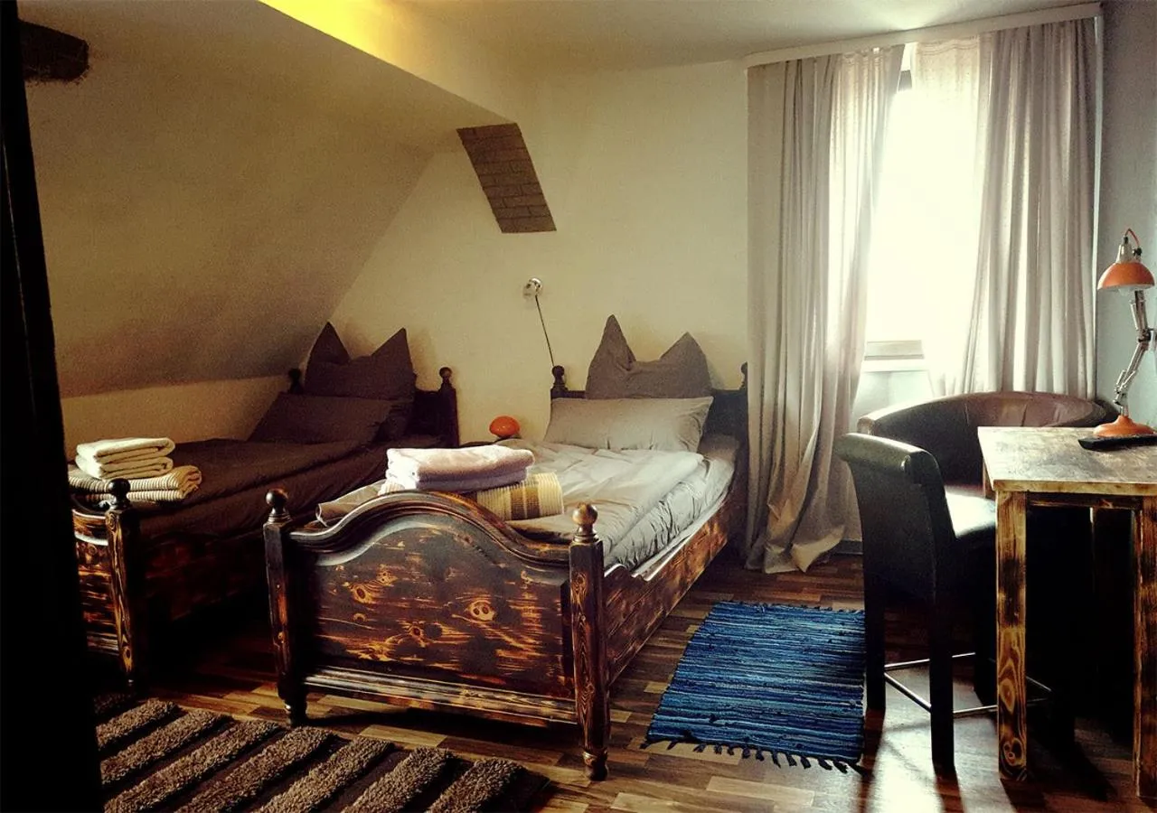 Photo of the whole room, Bed in Hotel Geismarburg