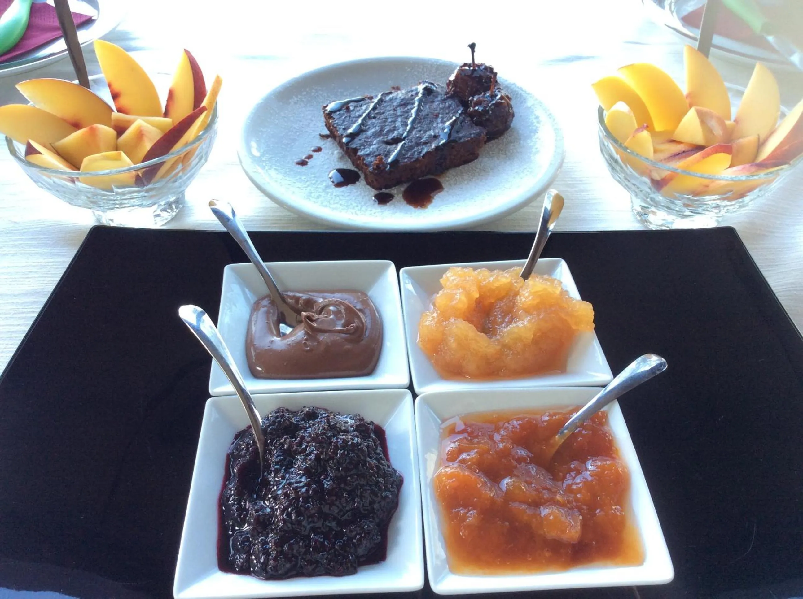 Italian breakfast in Residence Sa Pintadera