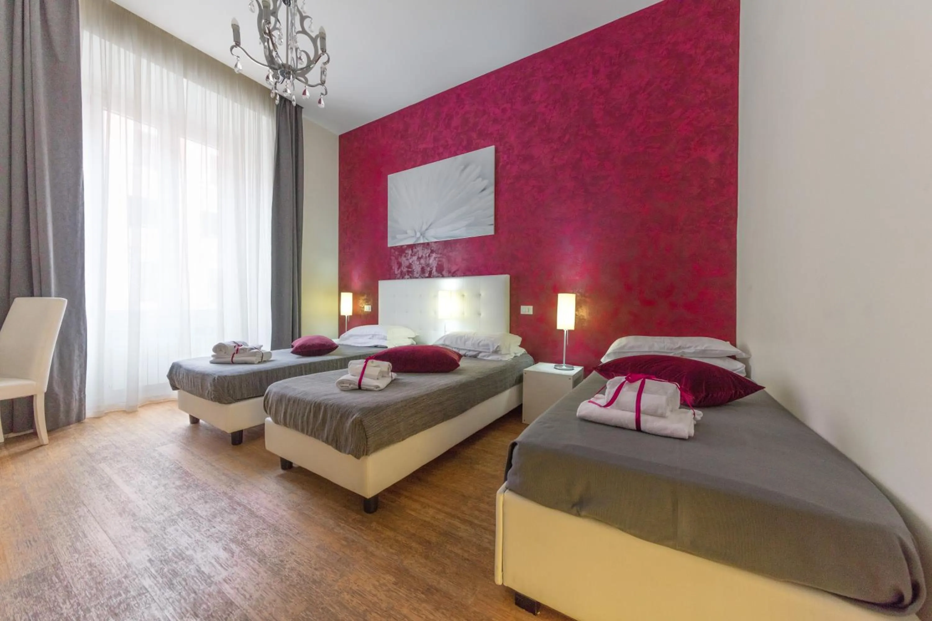 Bed in Residenza Alexander Guest House