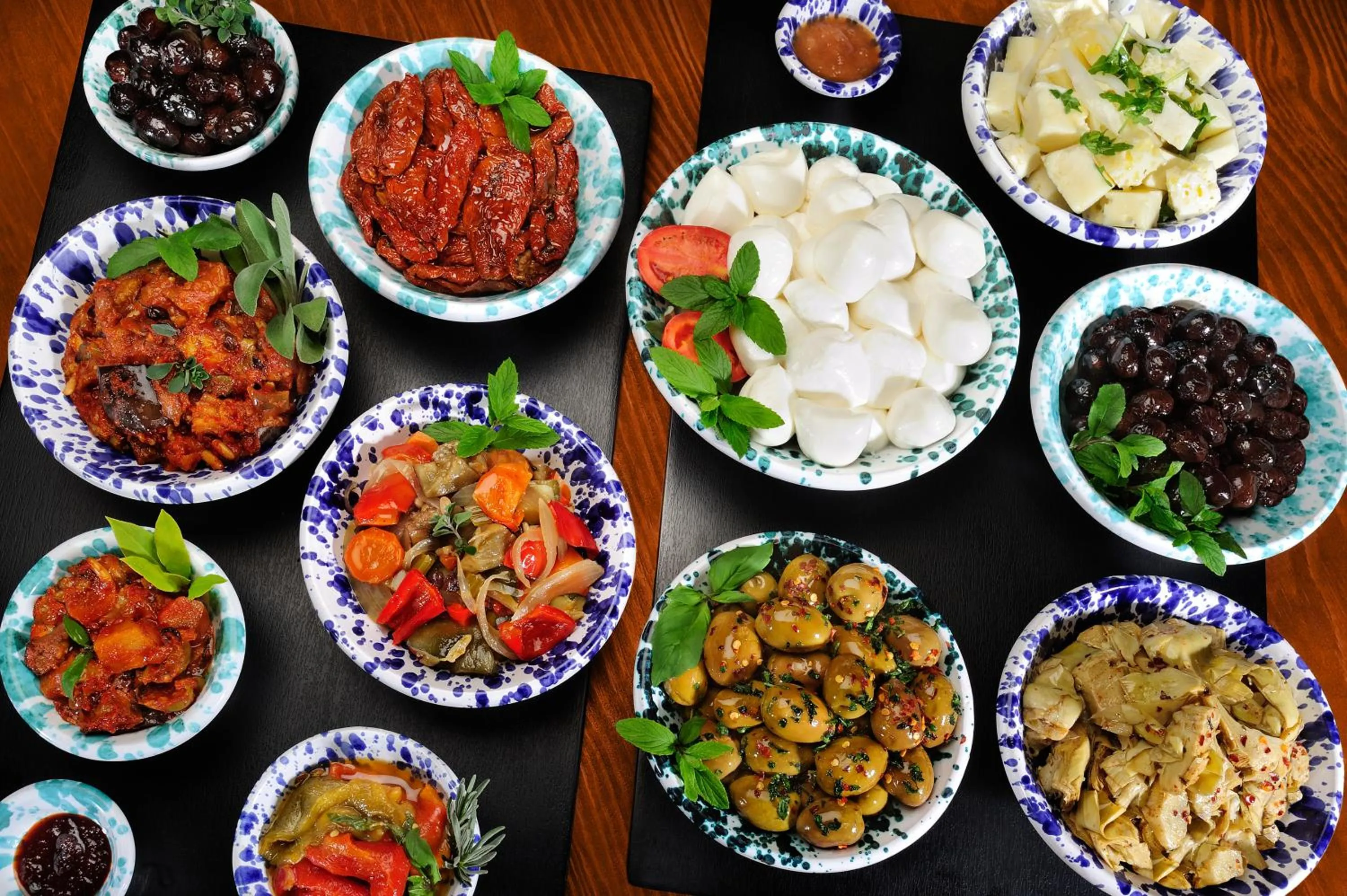 Food close-up in Villa Dafne