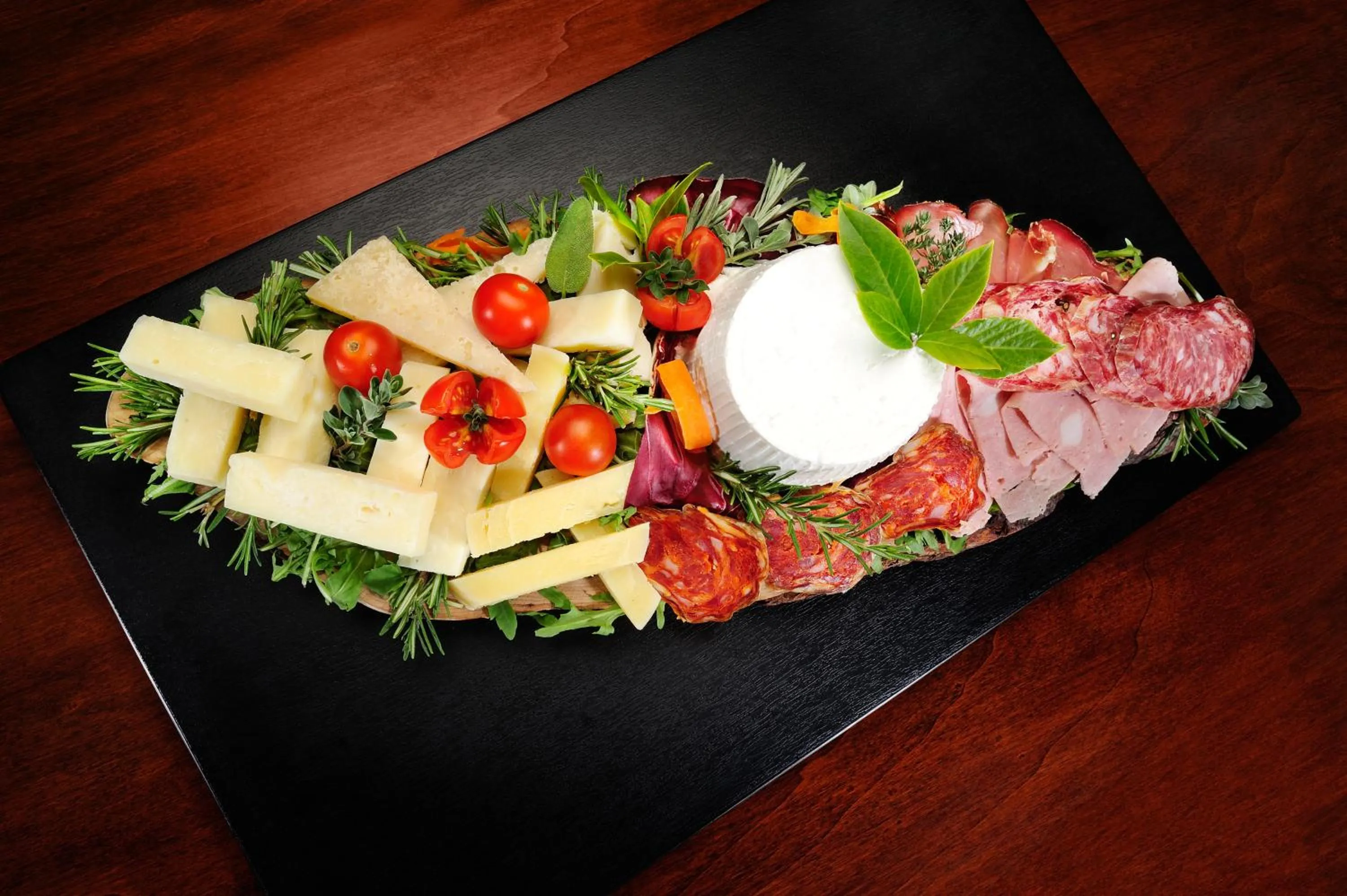 Food close-up in Villa Dafne