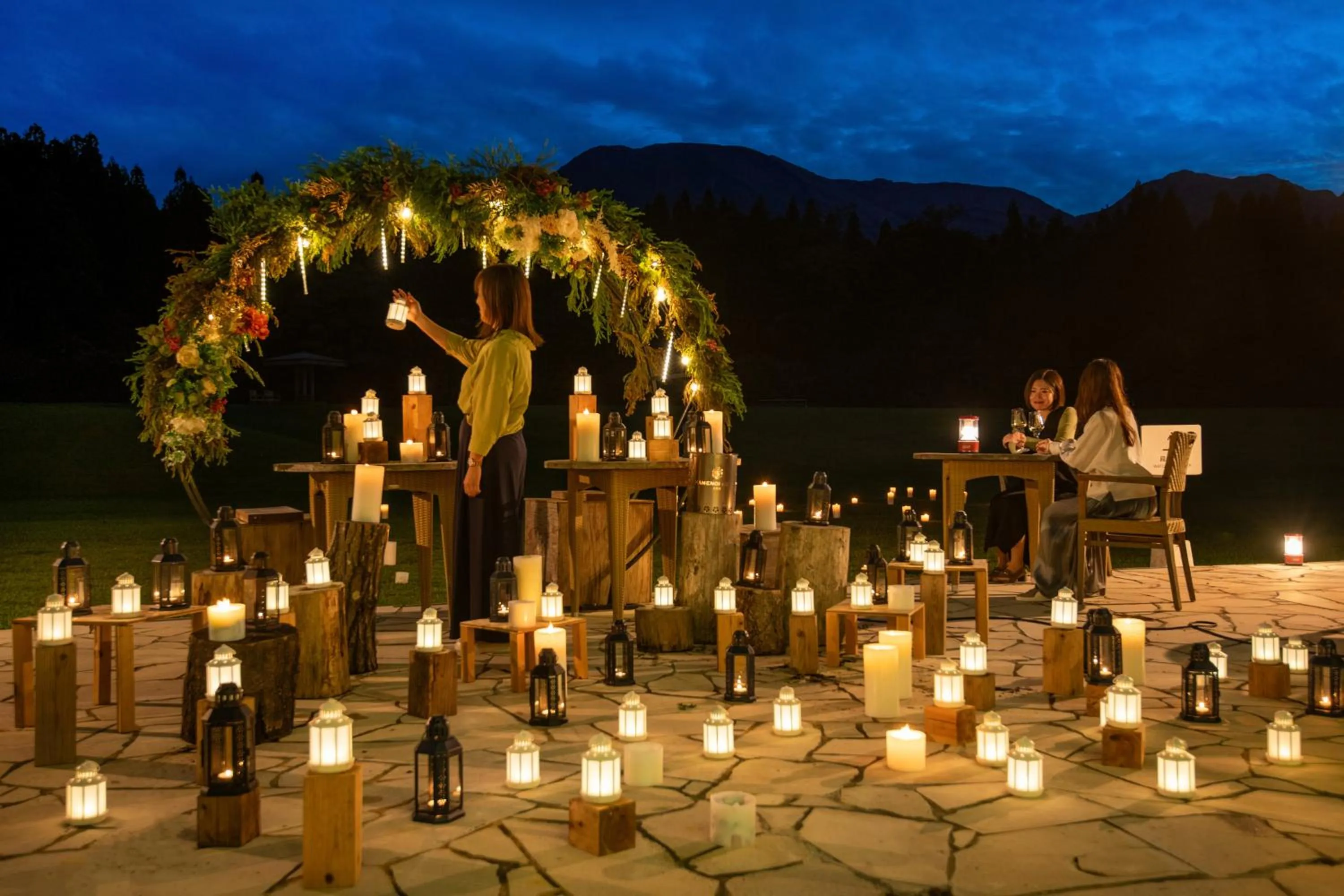 Area and facilities in KAMENOI HOTEL Aso