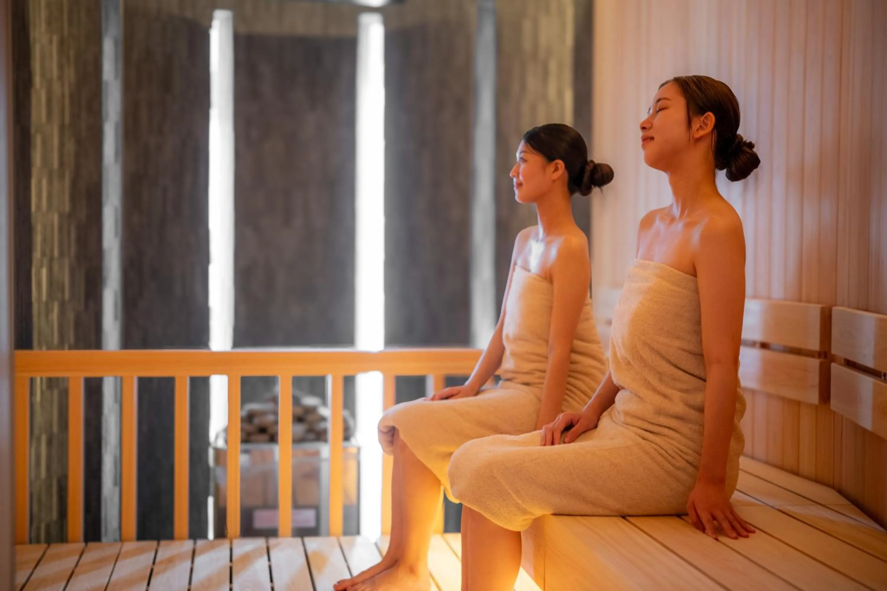 Hot Spring Bath in KAMENOI HOTEL Aso