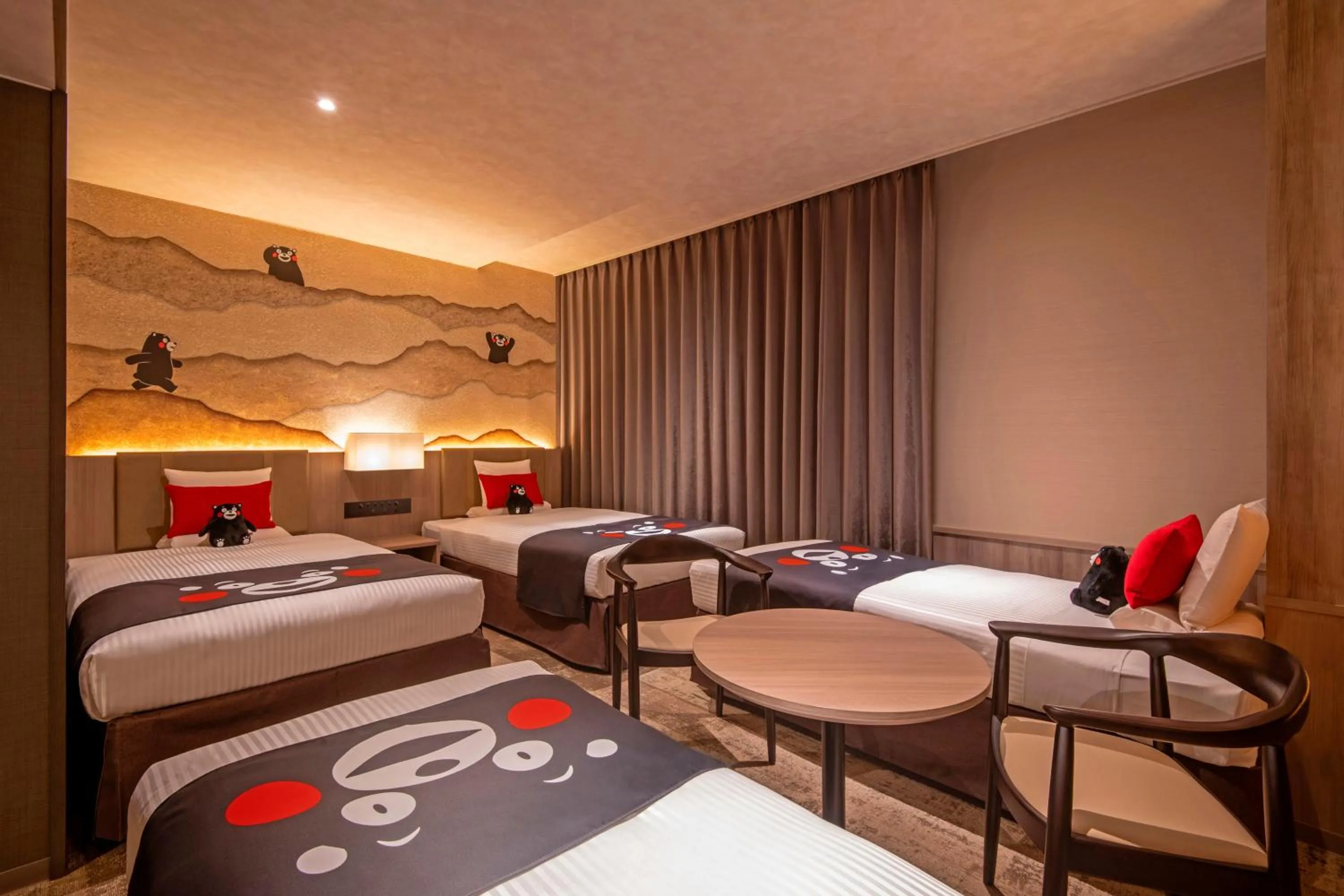 Photo of the whole room, Bed in KAMENOI HOTEL Aso