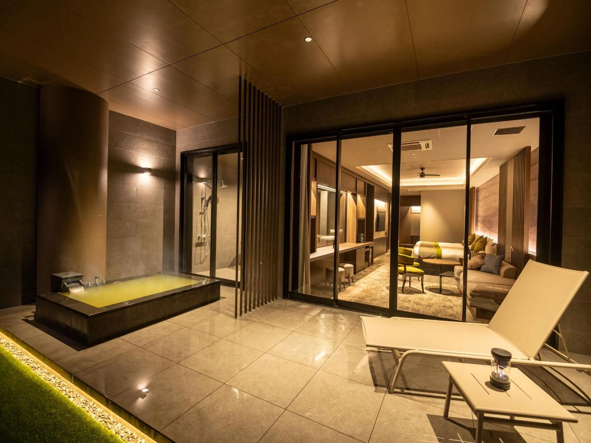 Open Air Bath in KAMENOI HOTEL Aso