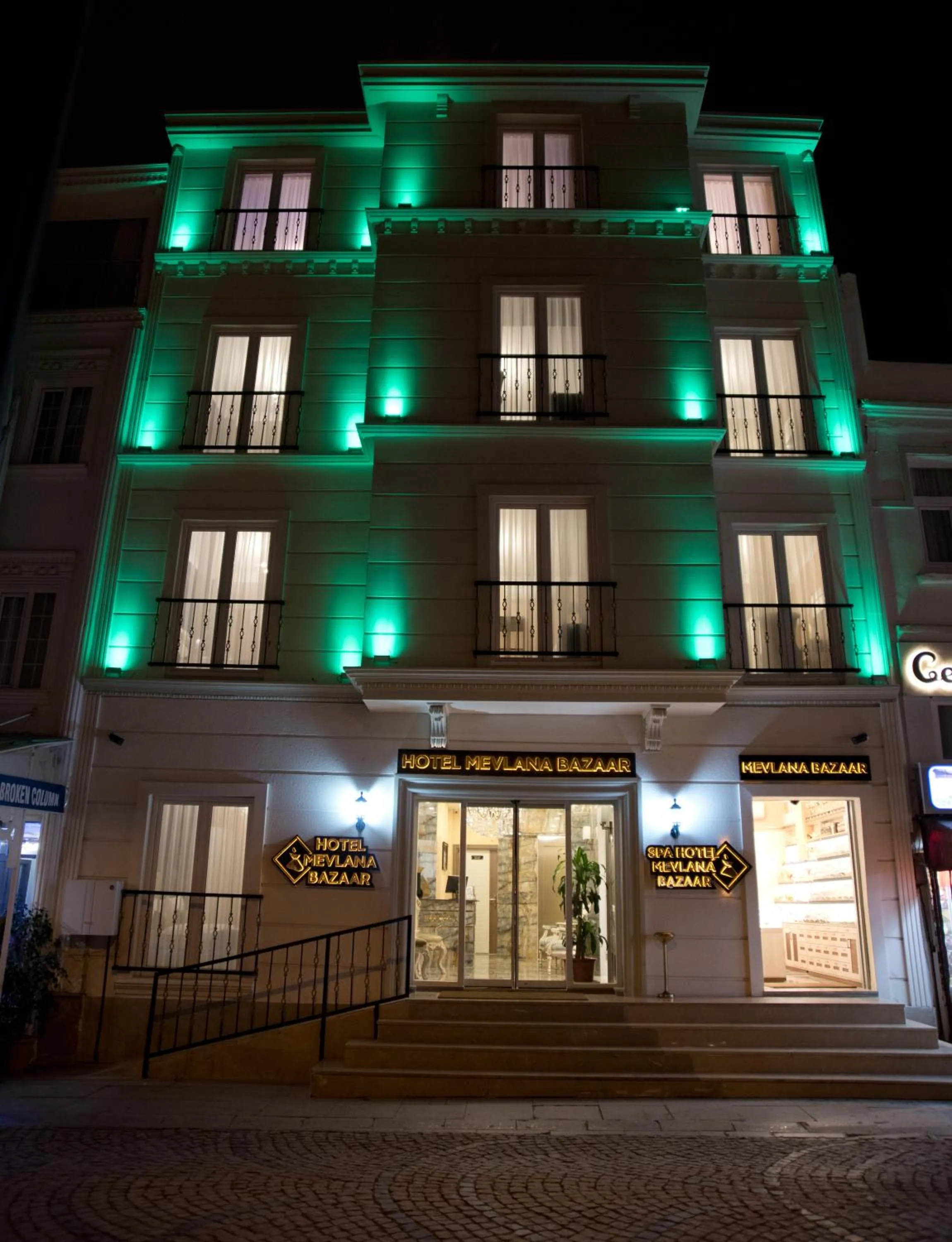 Facade/entrance in Hotel Mevlana Bazaar