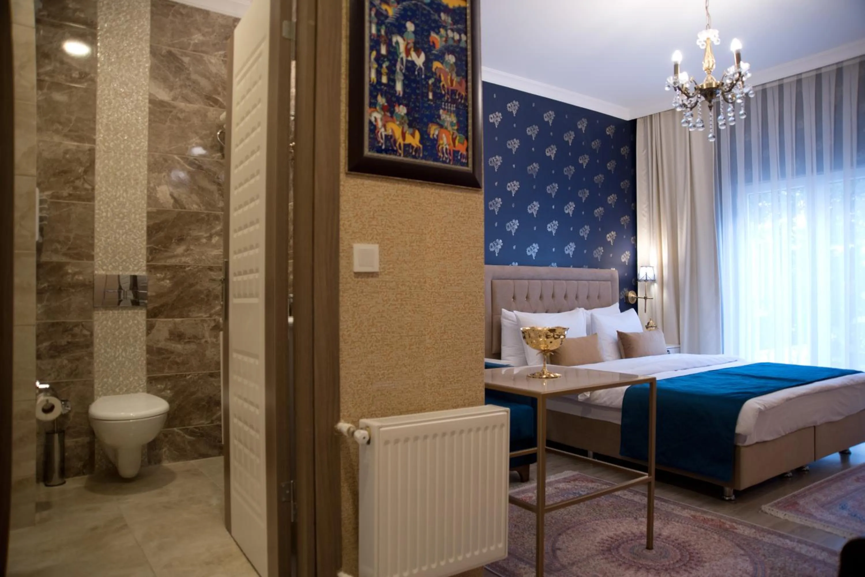 Photo of the whole room in Hotel Mevlana Bazaar