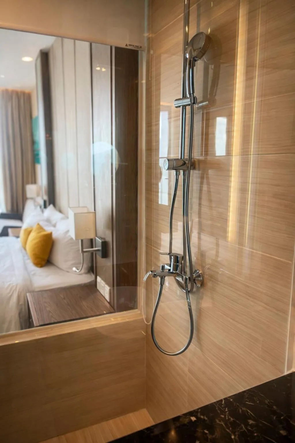 Bed in Holi Panorama Condotel